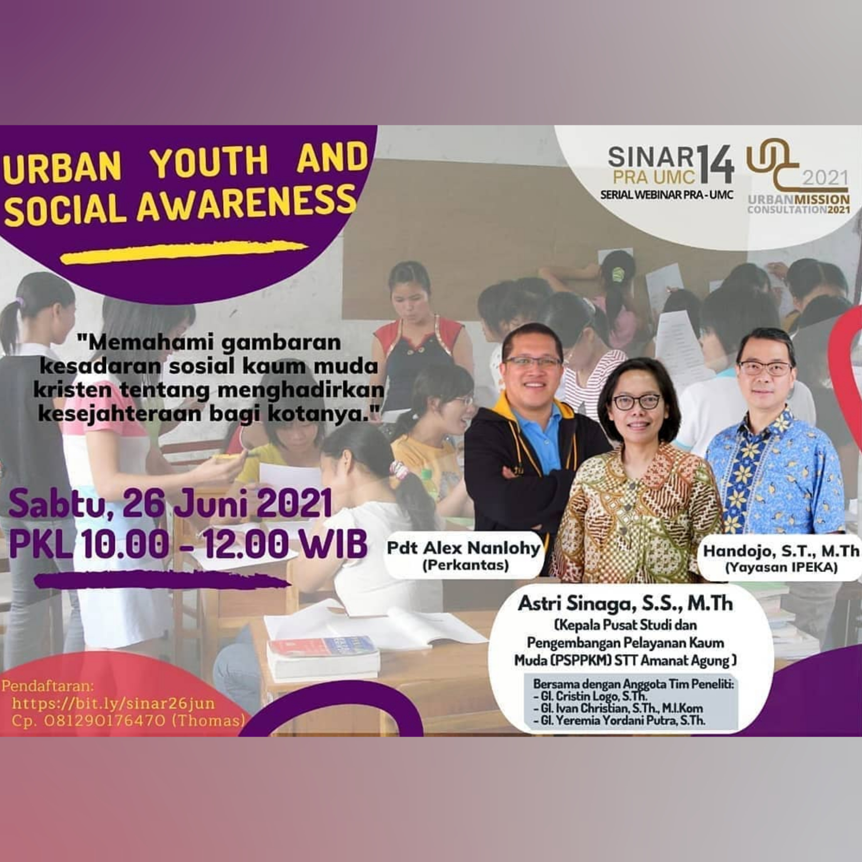 URBAN YOUTH AND SOCIAL AWARENESS