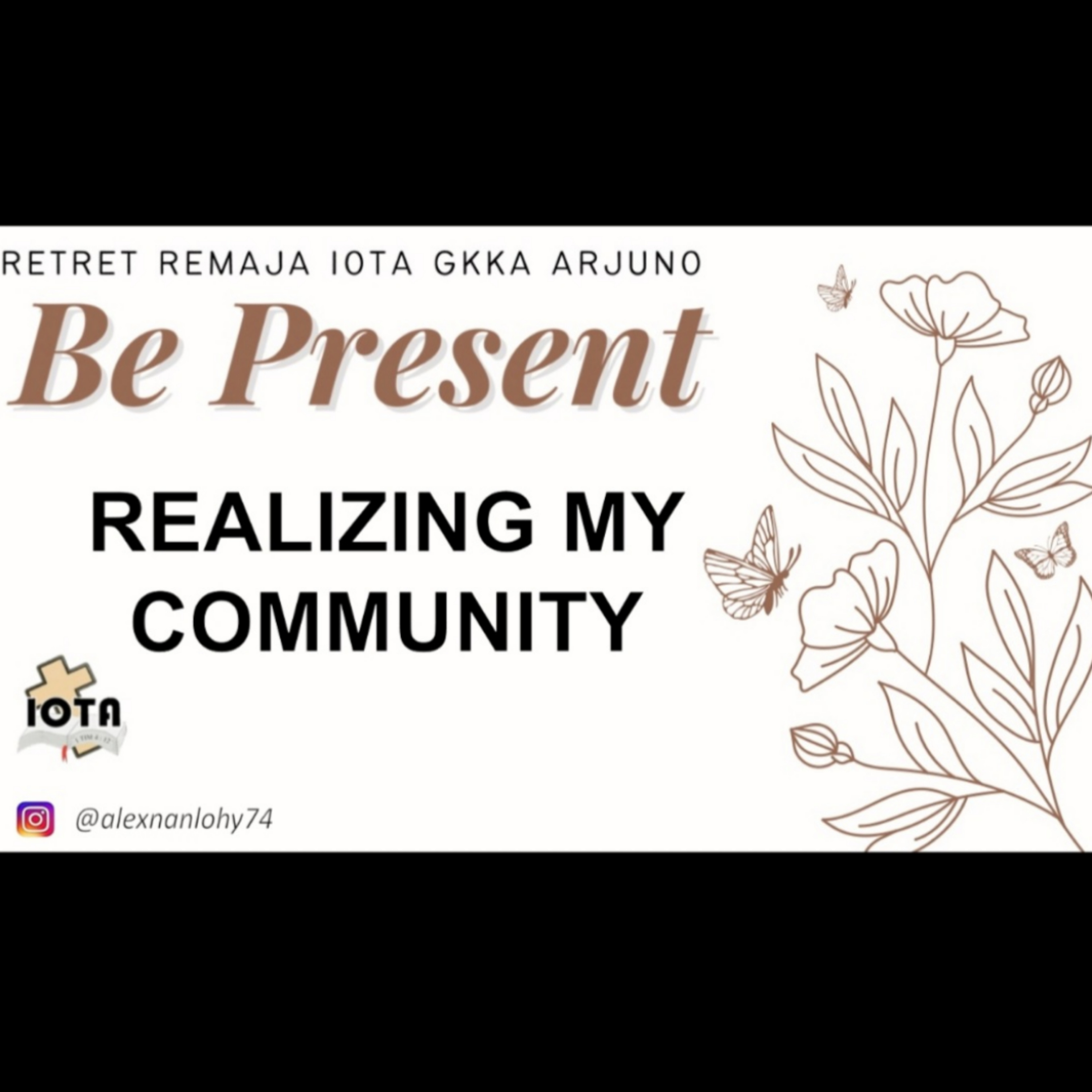 REALIZING MY COMMUNITY - SAHABAT