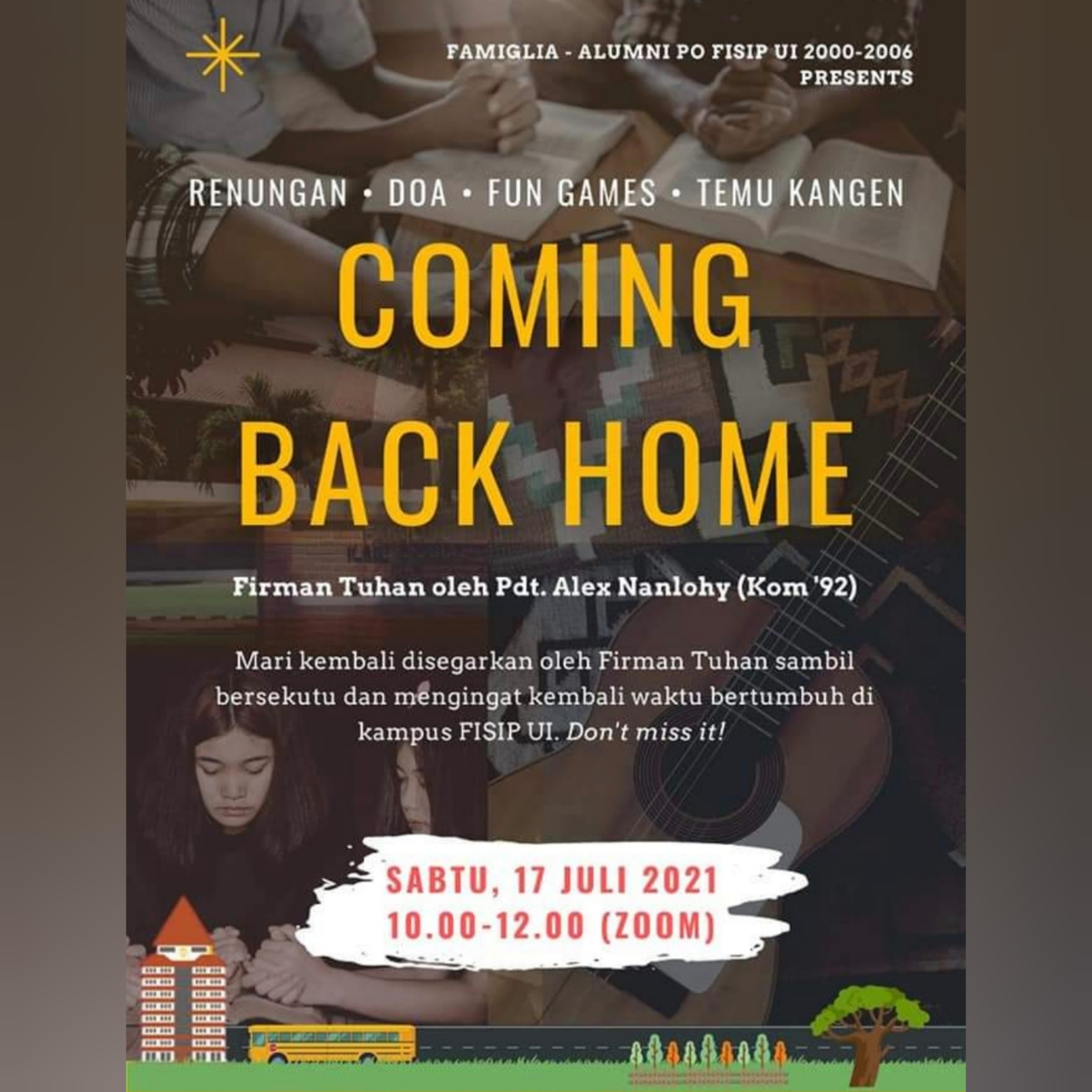 COMING BACK HOME - GOD'S STORY, OUR STORY