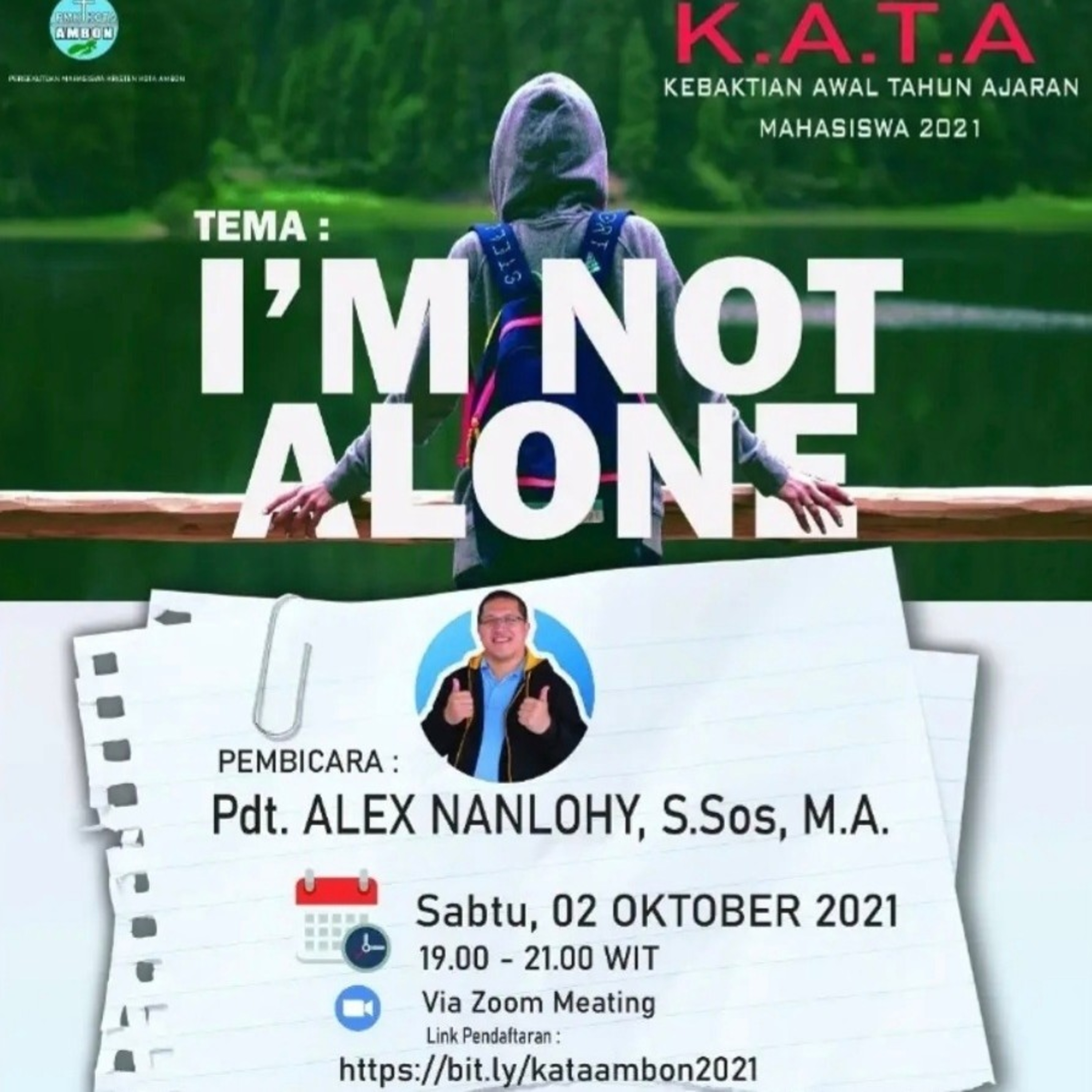 I'M NOT ALONE - YOHANES 15:9-17 episode artwork
