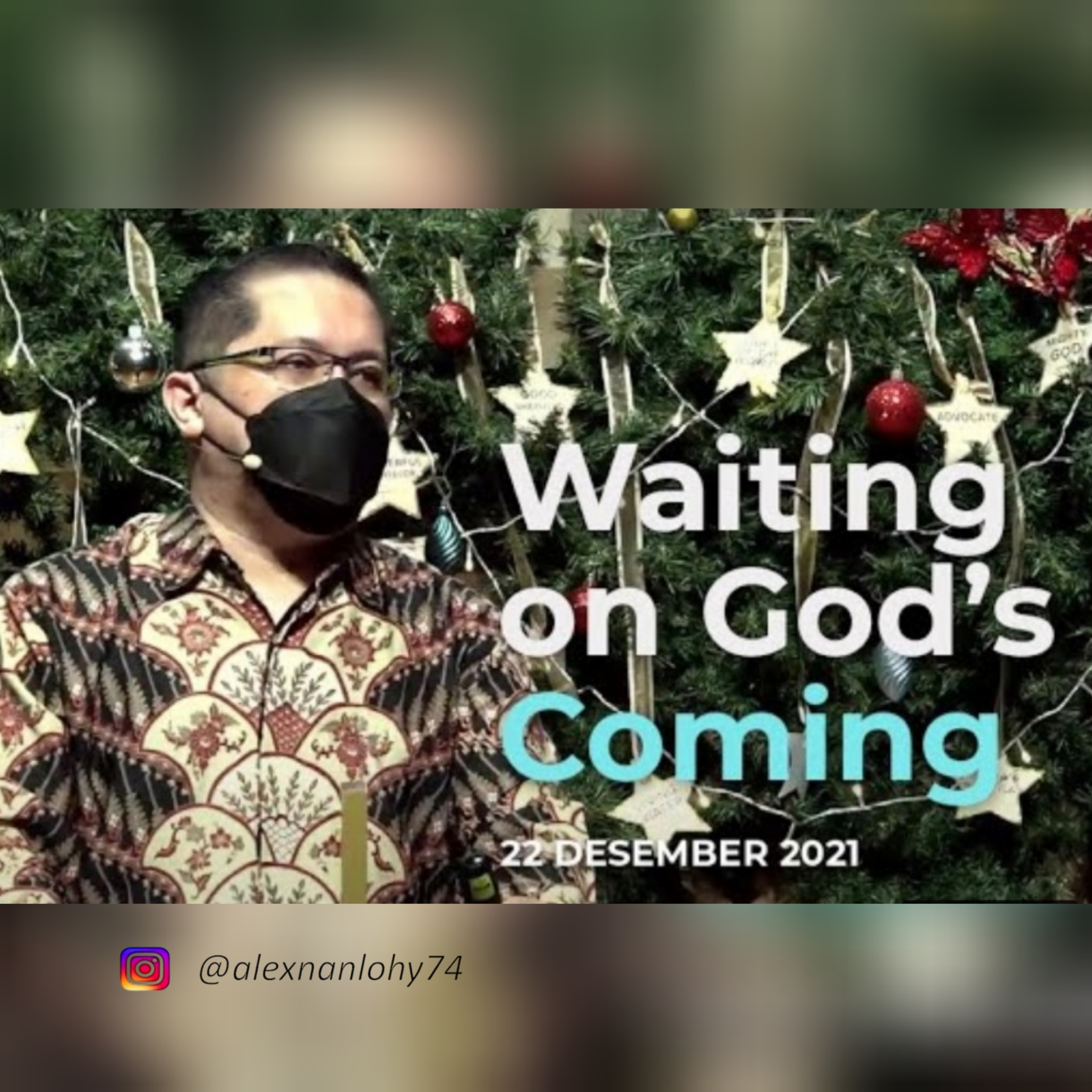 WAITING ON GOD'S COMING - Renungan Natal episode artwork