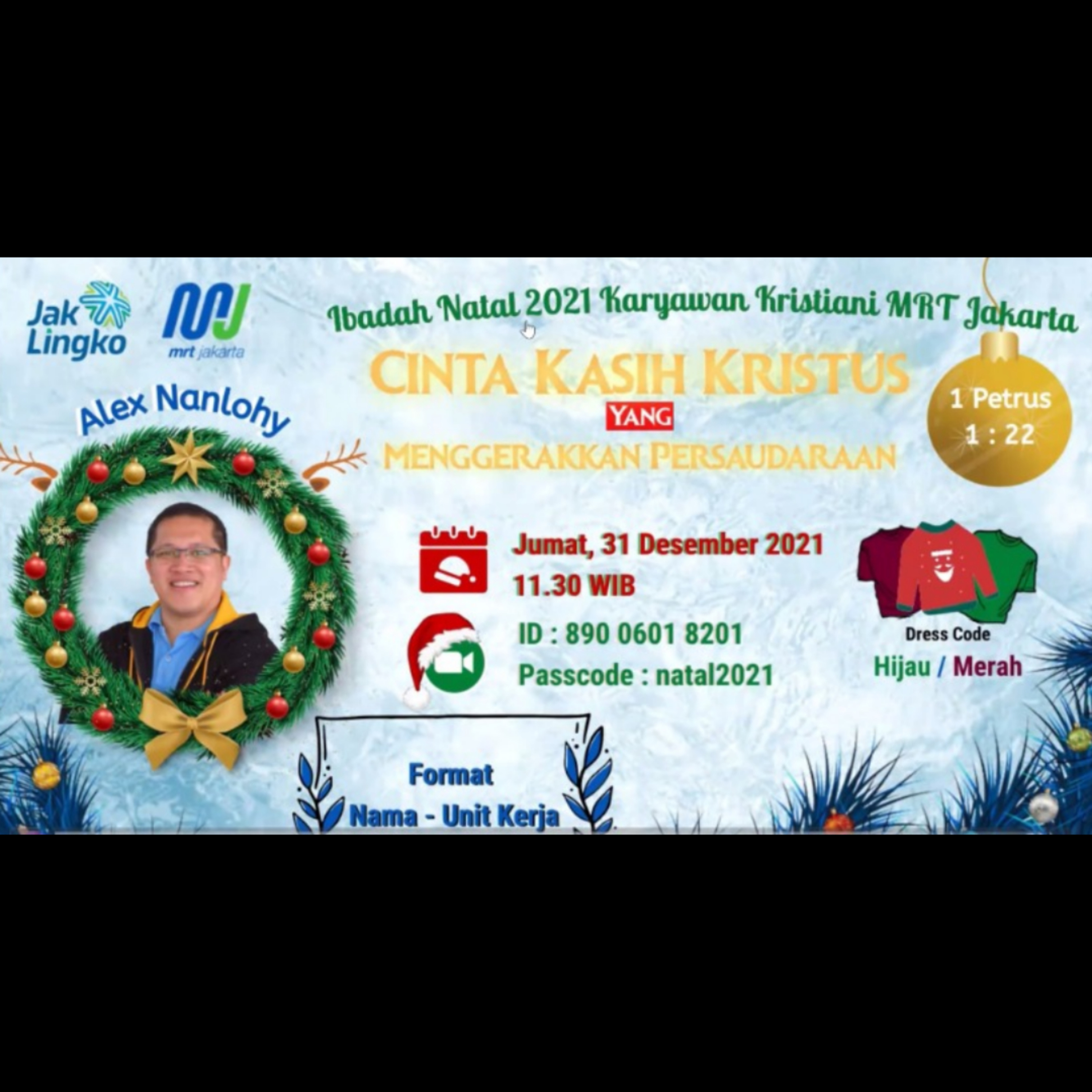 CINTA KASIH KRISTUS MENGGERAKKAN PERSAUDARAAN - 1 PETRUS 1:22
