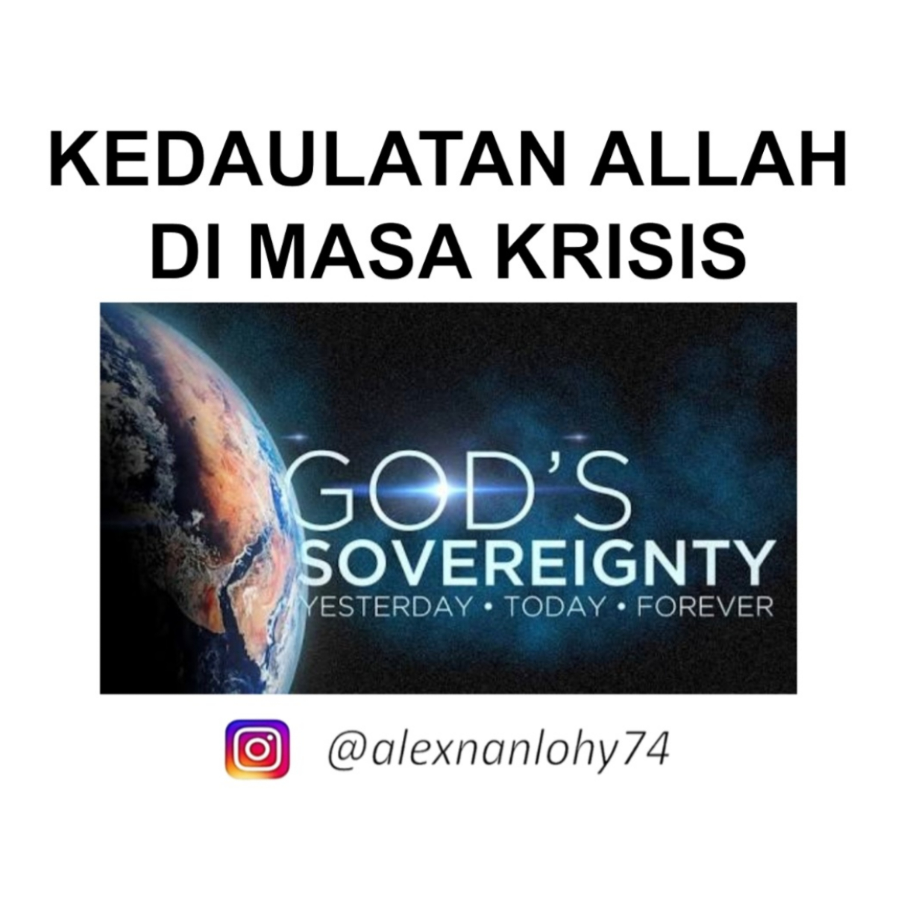 KEDAULATAN ALLAH DI MASA KRISIS - Mazmur 11:1-7 episode artwork