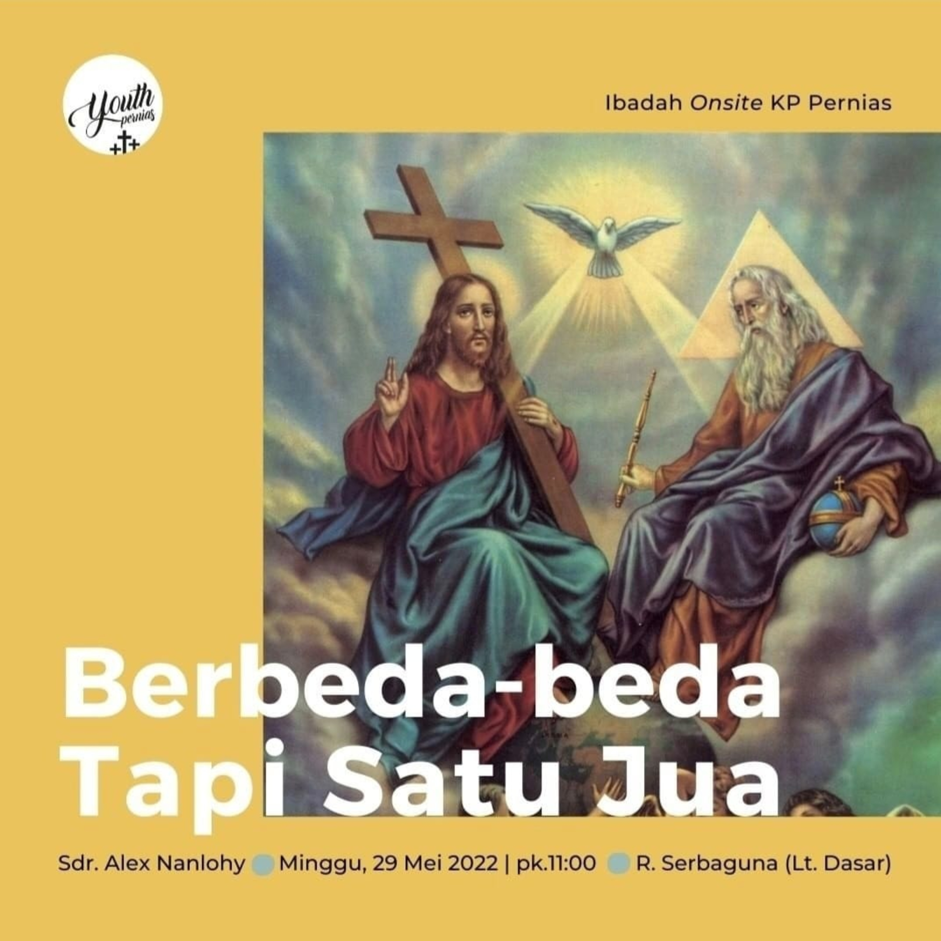 DOKTRIN ALLAH TRITUNGGAL - MATIUS 3:13-17
