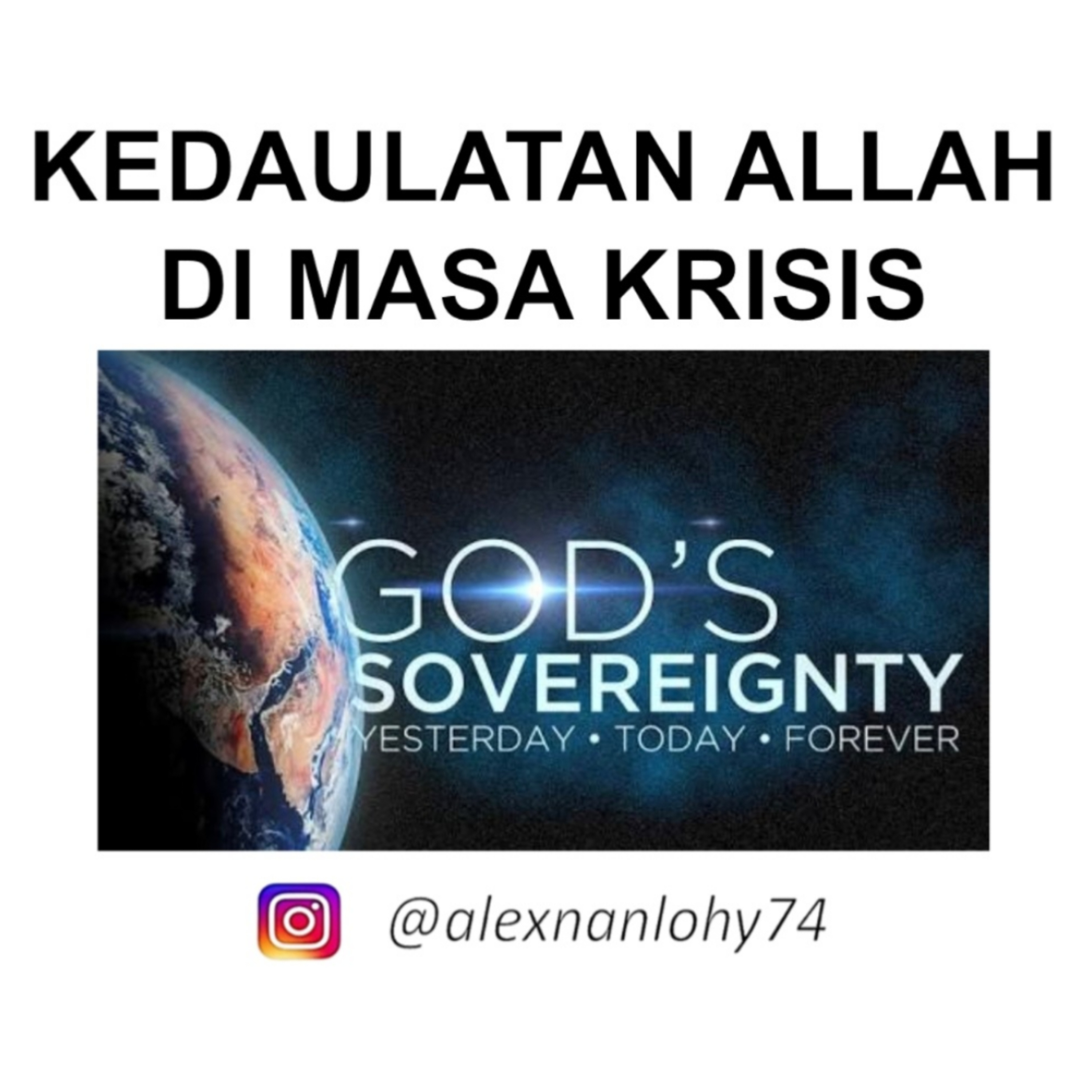 KEDAULATAN ALLAH DI MASA KRISIS - MAZMUR 11 episode artwork