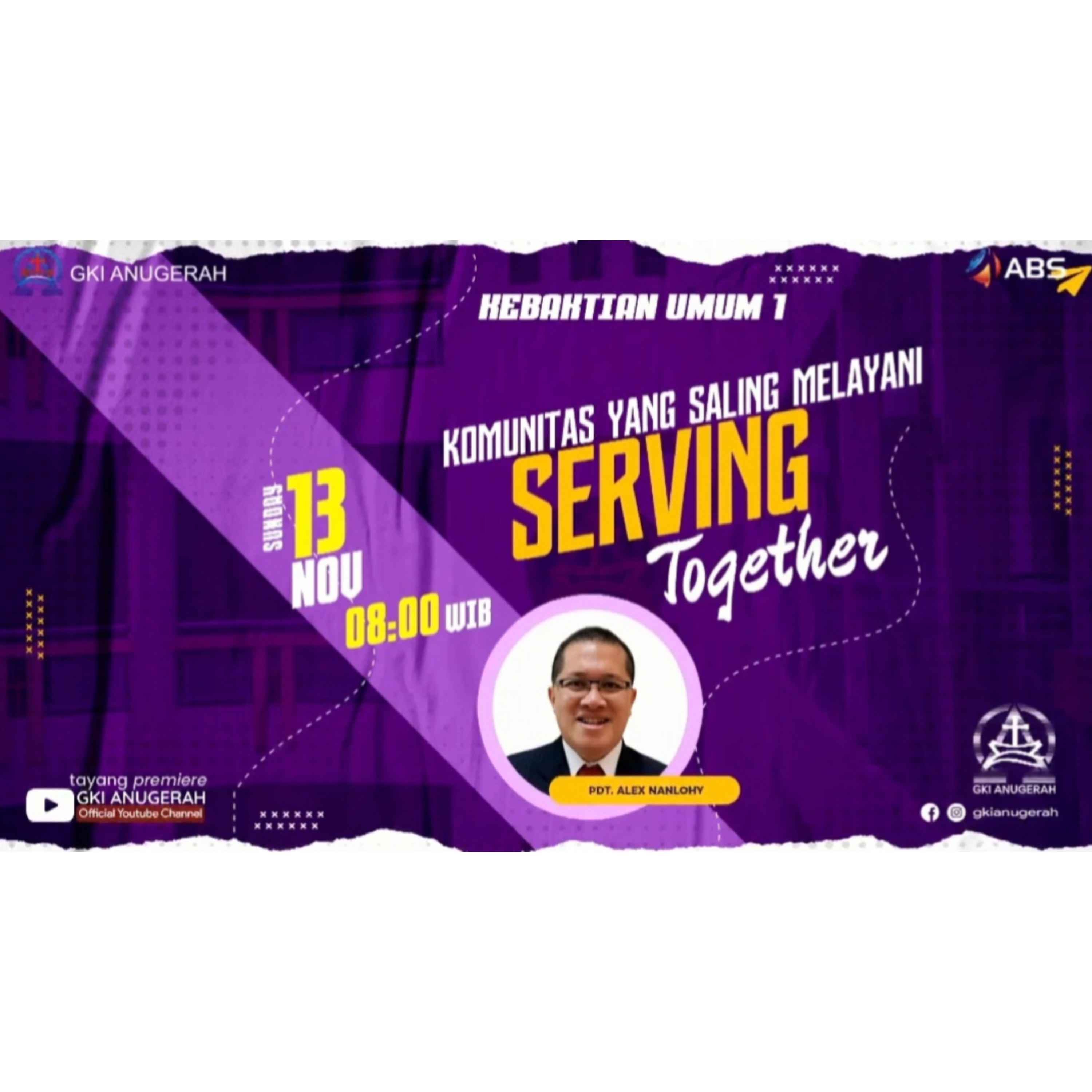 SERVING TOGETHER - 1 KORINTUS 13:1-3