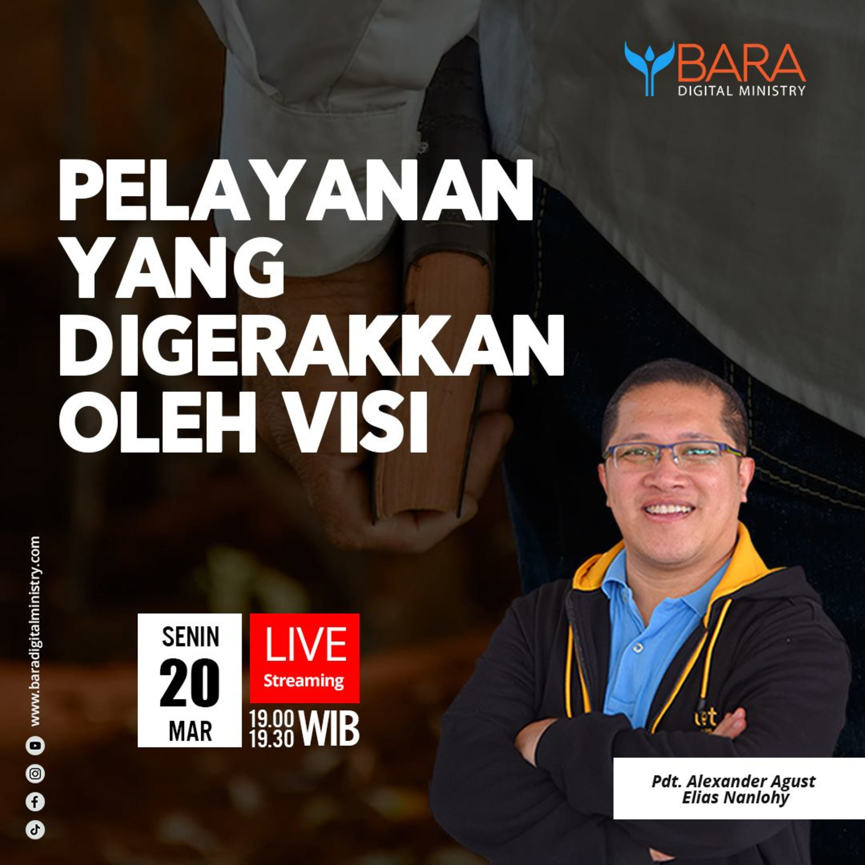 PELAYANAN YANG DIGERAKKAN OLEH VISI - MARKUS 1:35-39 episode artwork