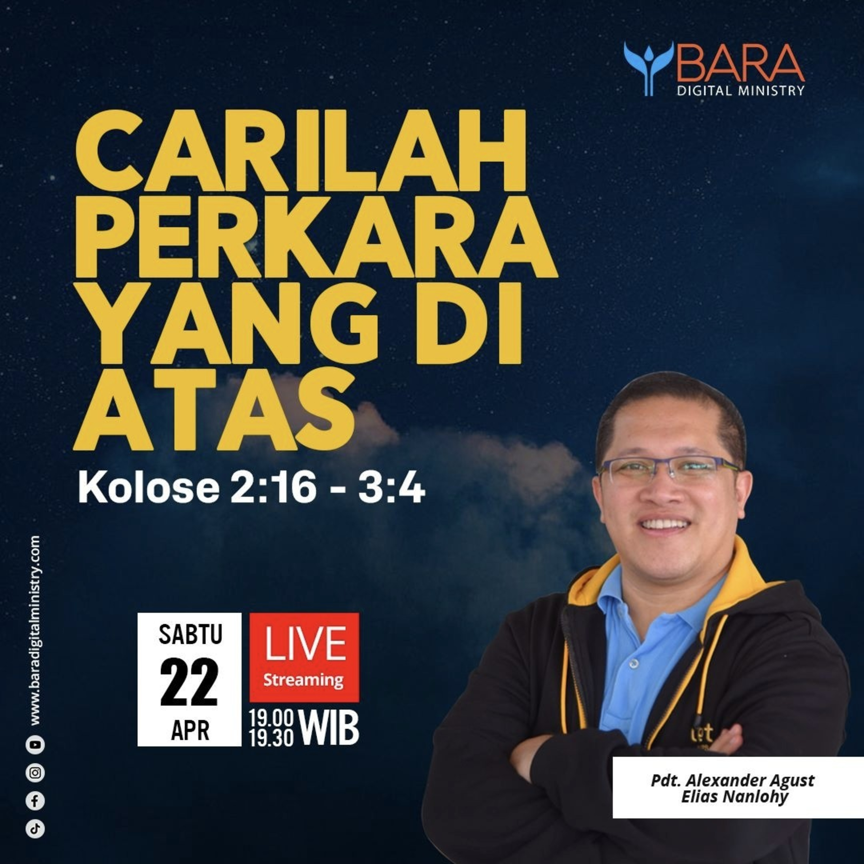 CARILAH PERKARA YANG DI ATAS - KOLOSE 2:16 - 3:4