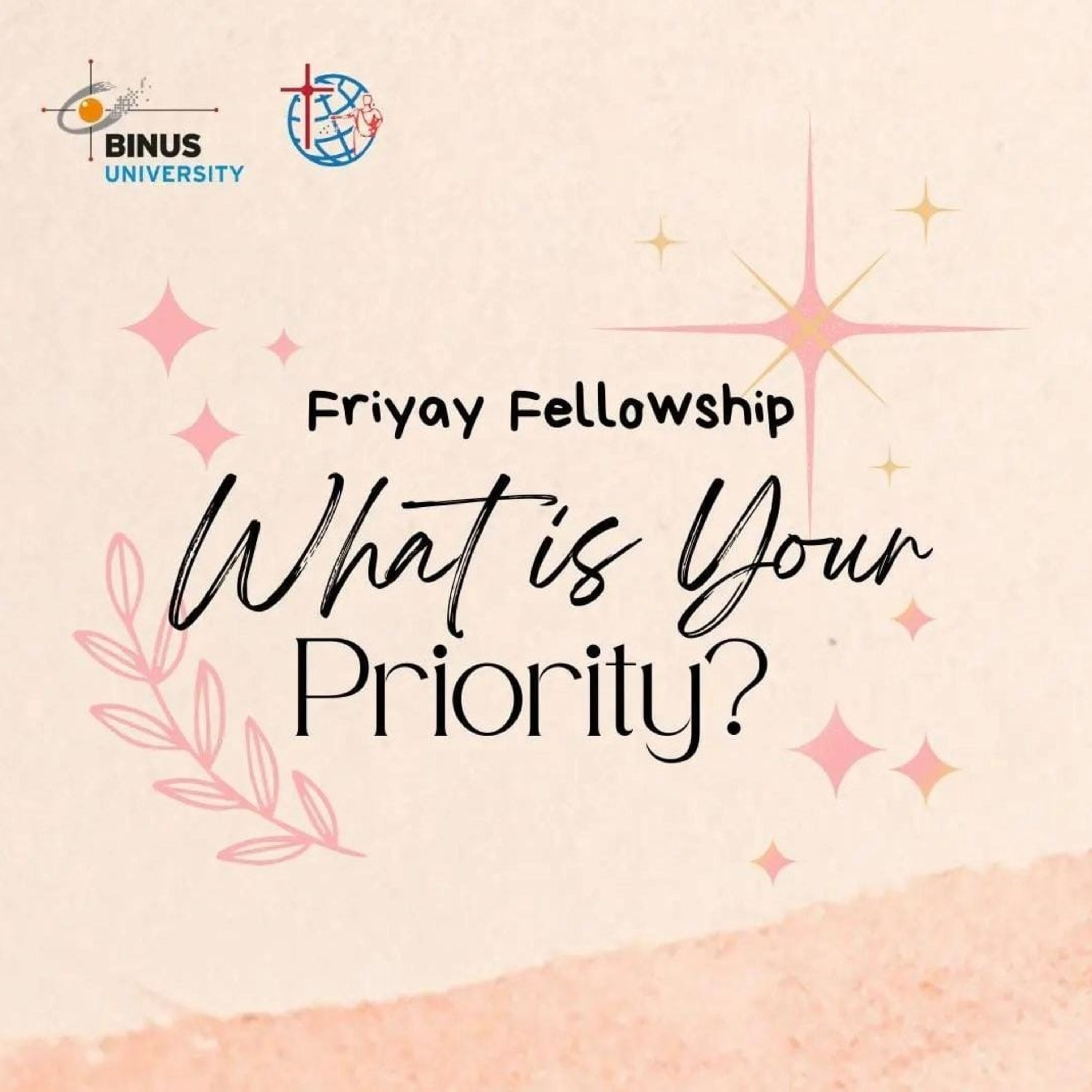WHAT IS YOUR PRIORITY ? - FILIPI 3:9-10