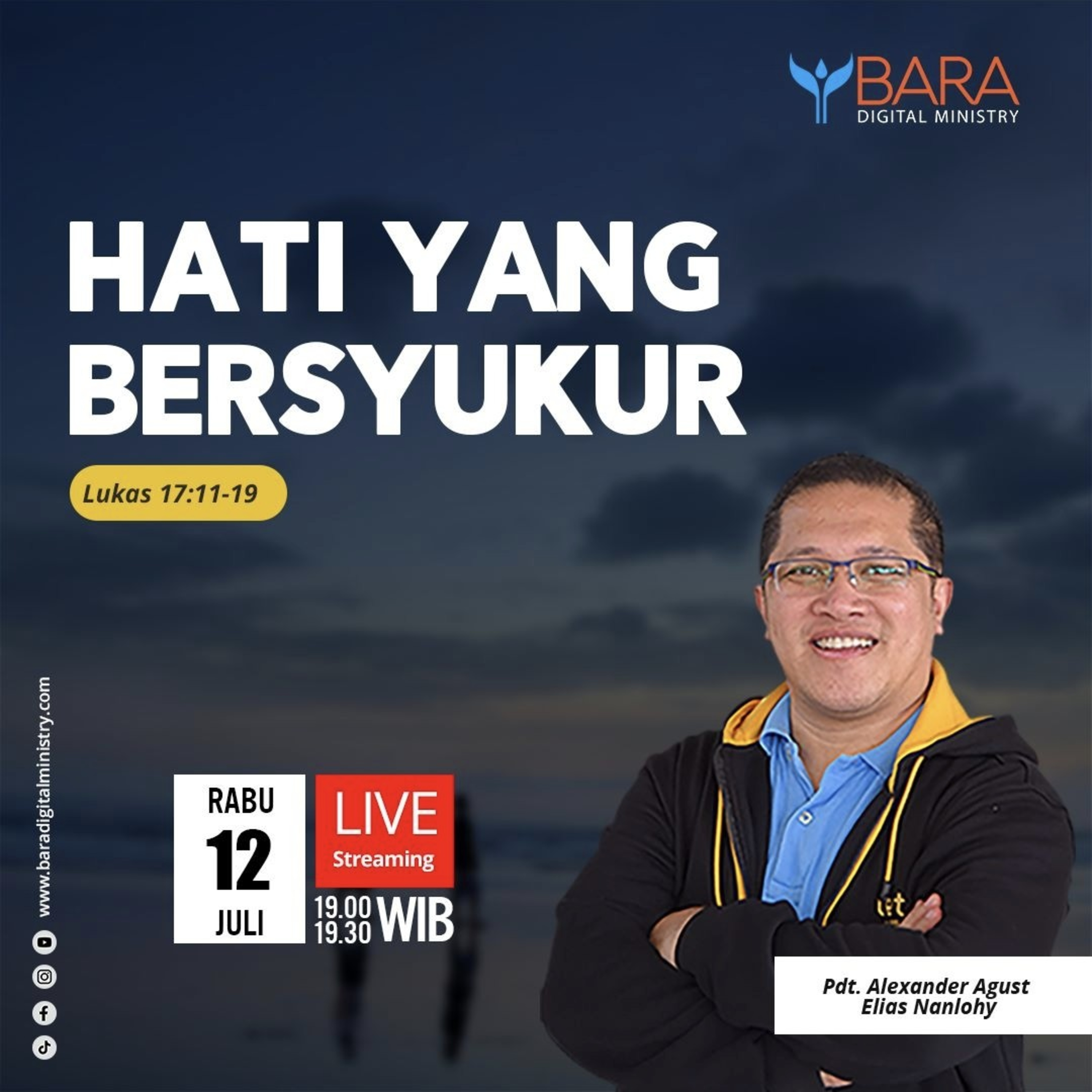HATI YANG BERSYUKUR - LUKAS 17:11-19 episode artwork