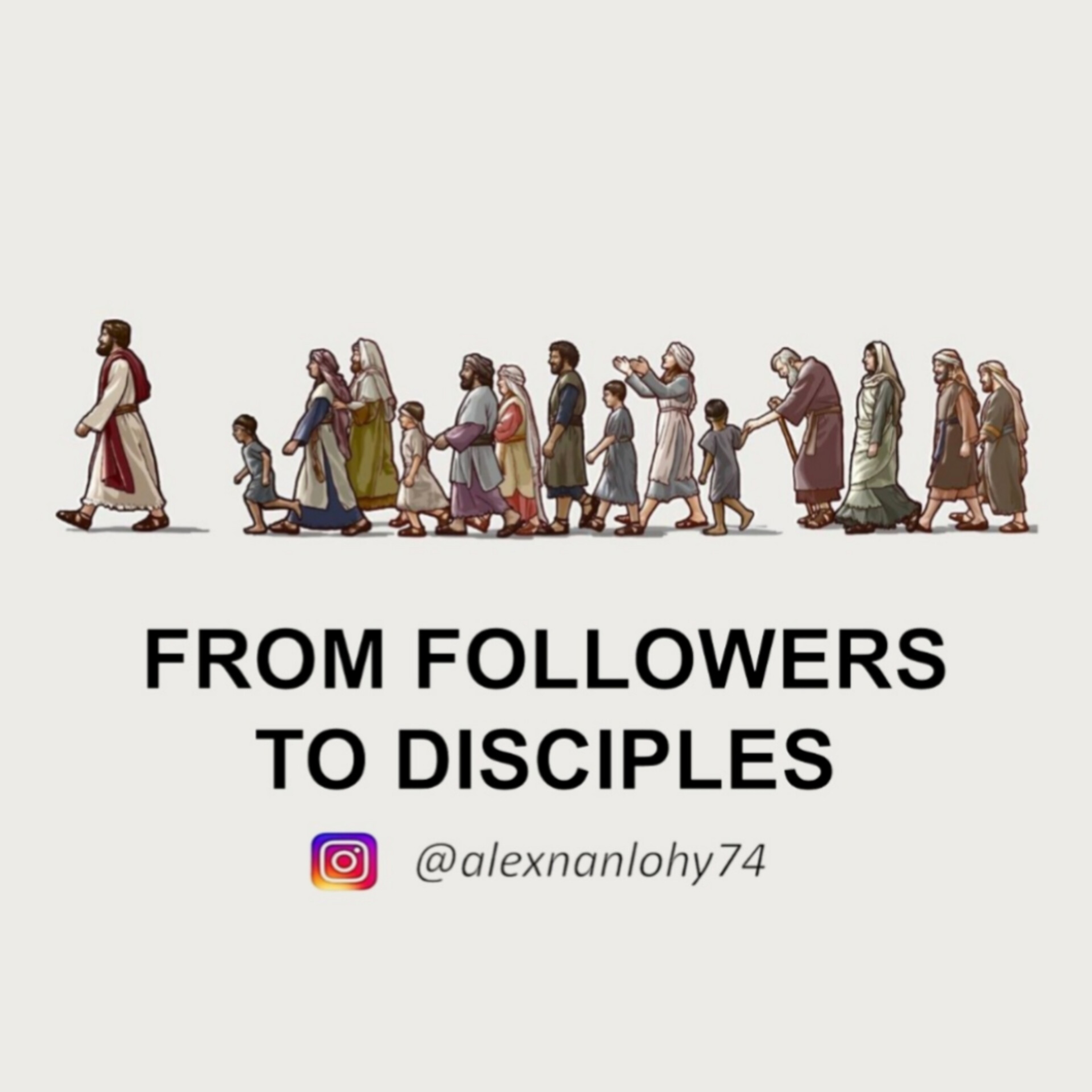 FROM FOLLOWERS TO DISCIPLES (PEMURIDAN)