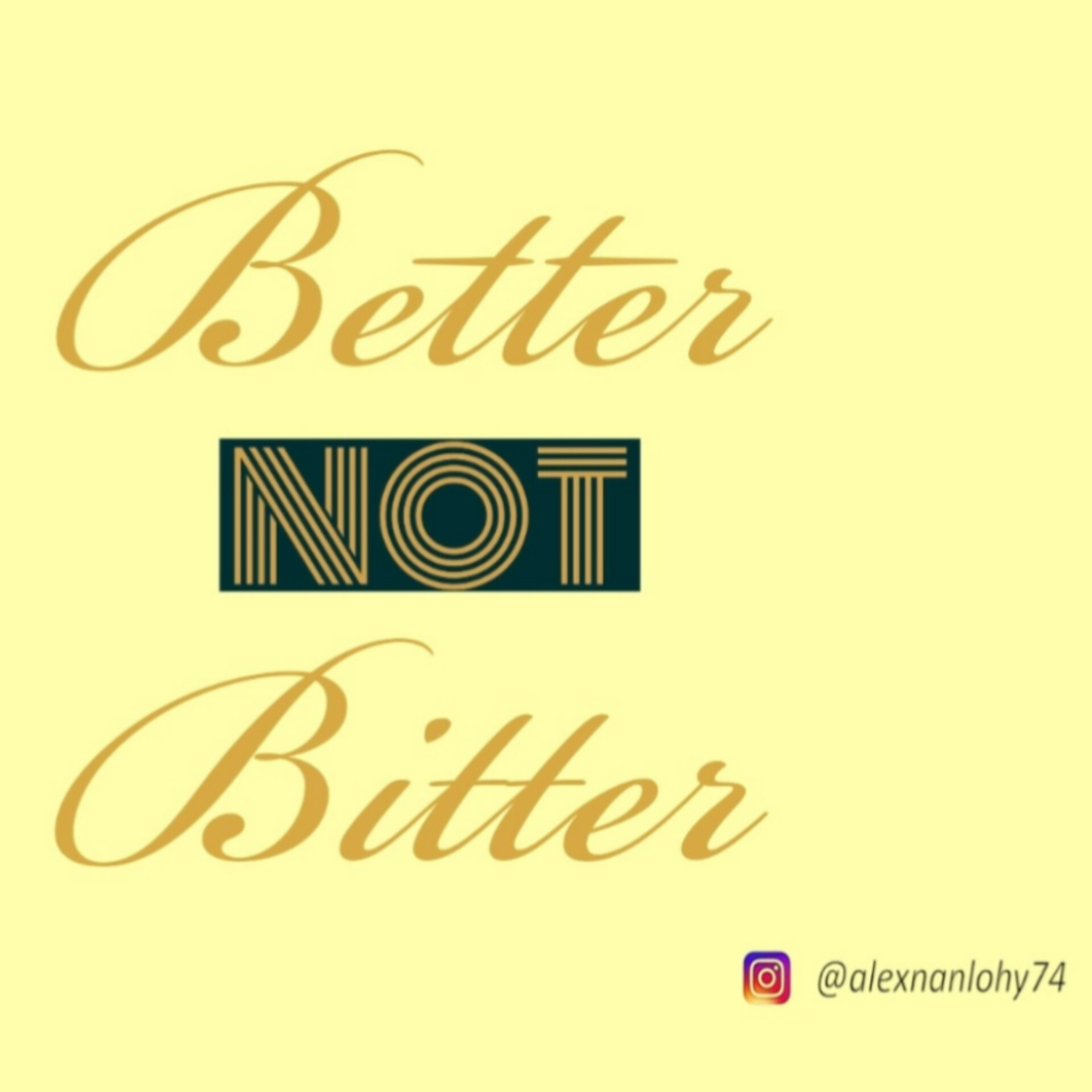 BETTER, NOT BITTER - MAZMUR 121 & Mazmur 32:8-9