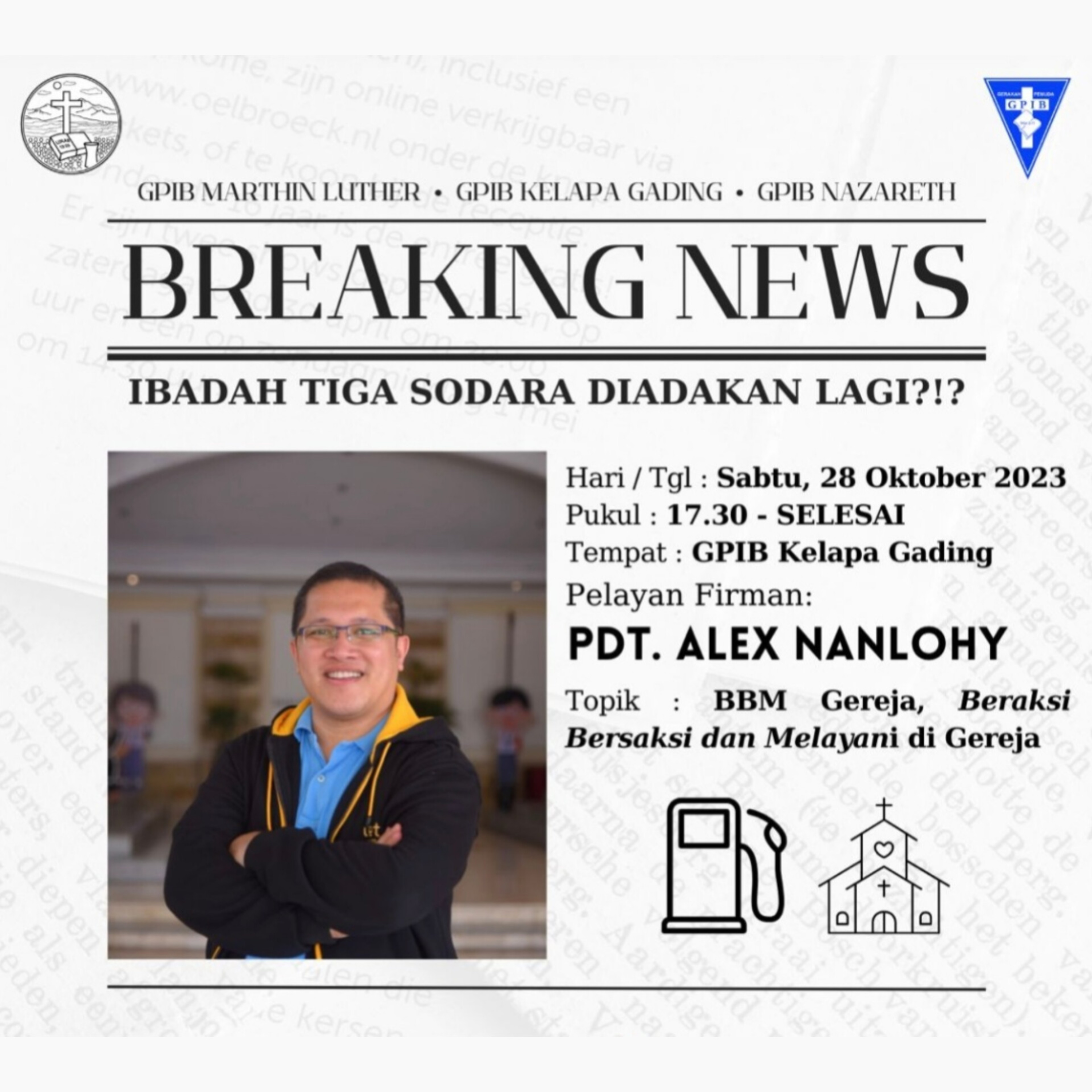 PEMUDA BBM GEREJA