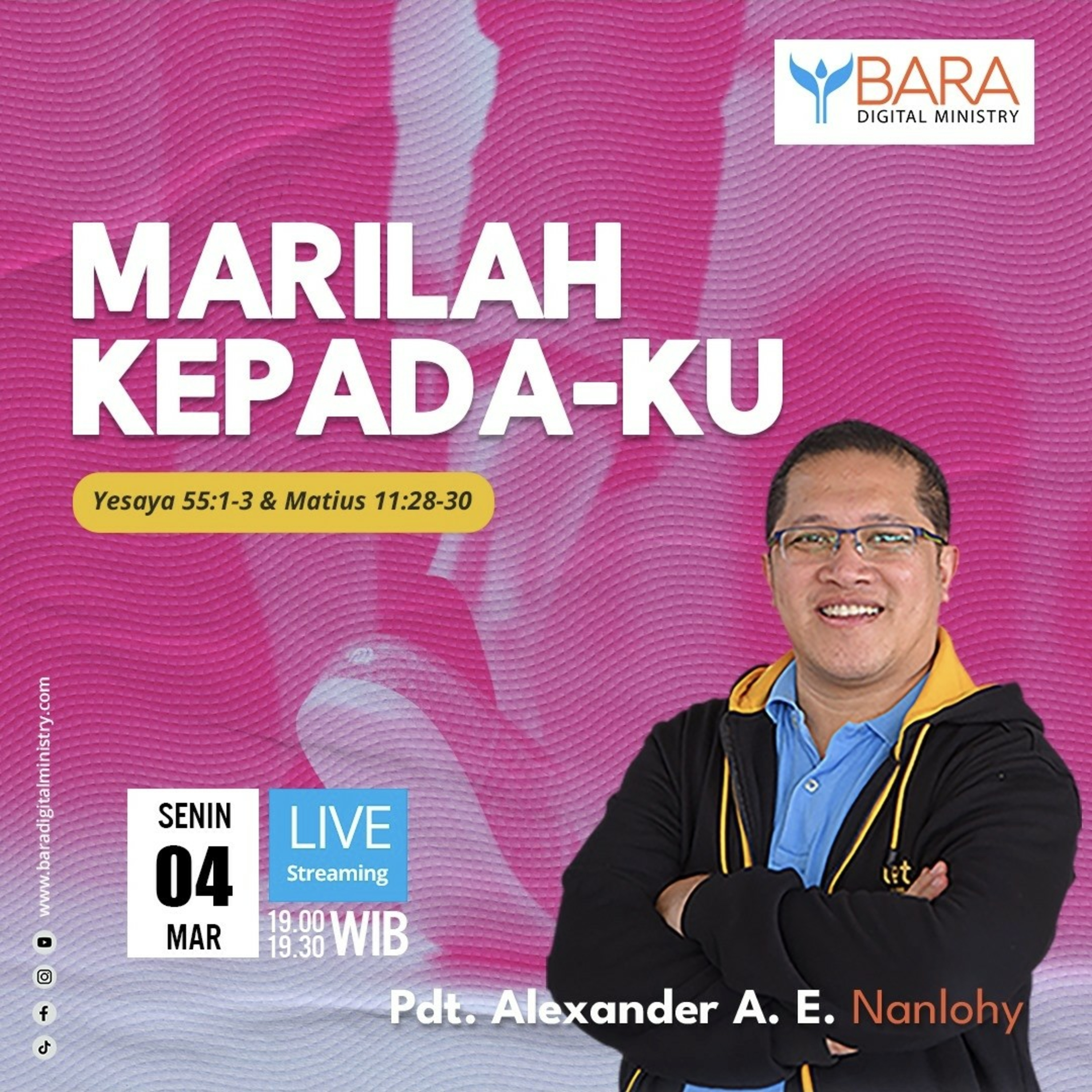 MARILAH KEPADA-KU - YESAYA 55:1-3, MATIUS 11:28-30