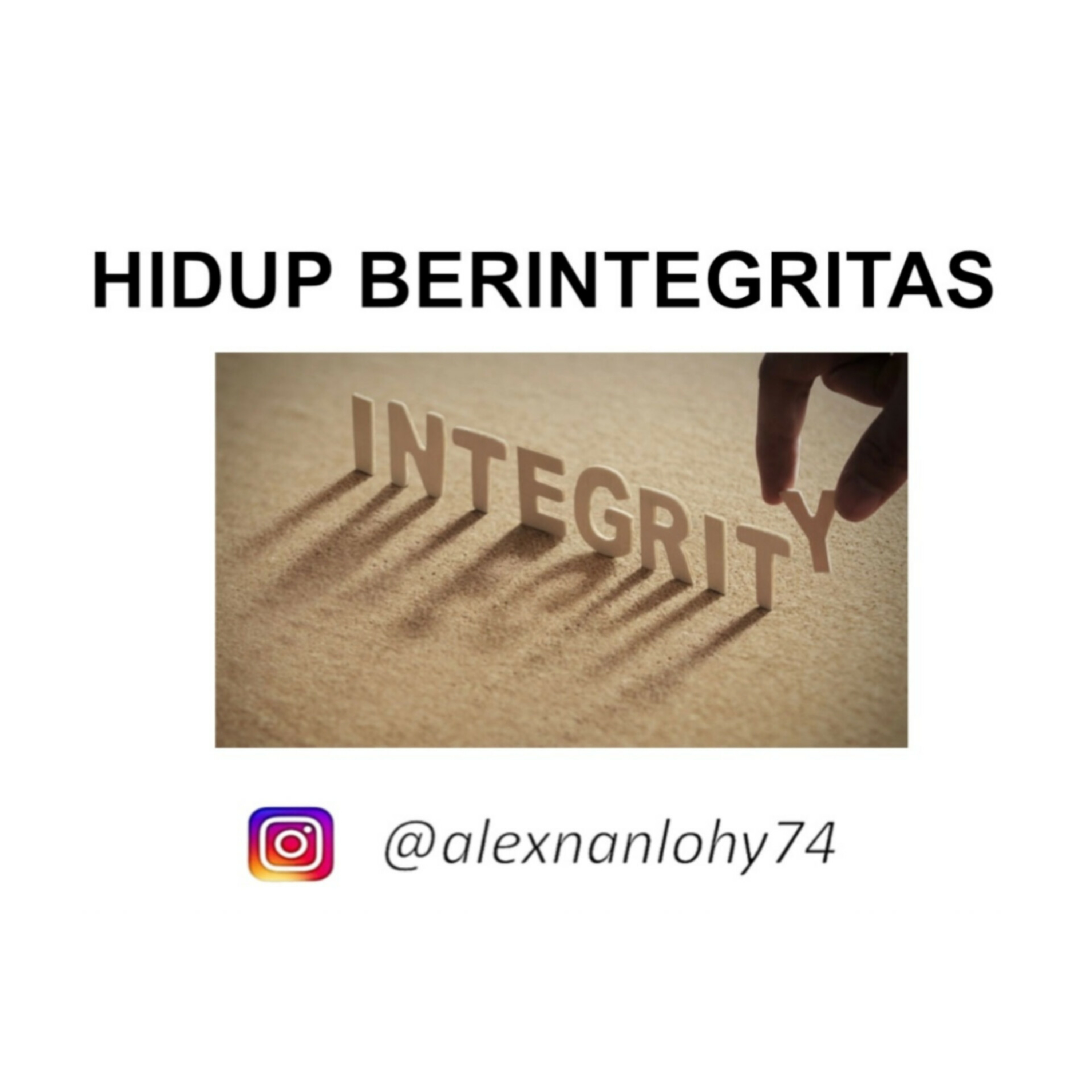 HIDUP BERINTEGRITAS - EFESUS 5:1-14
