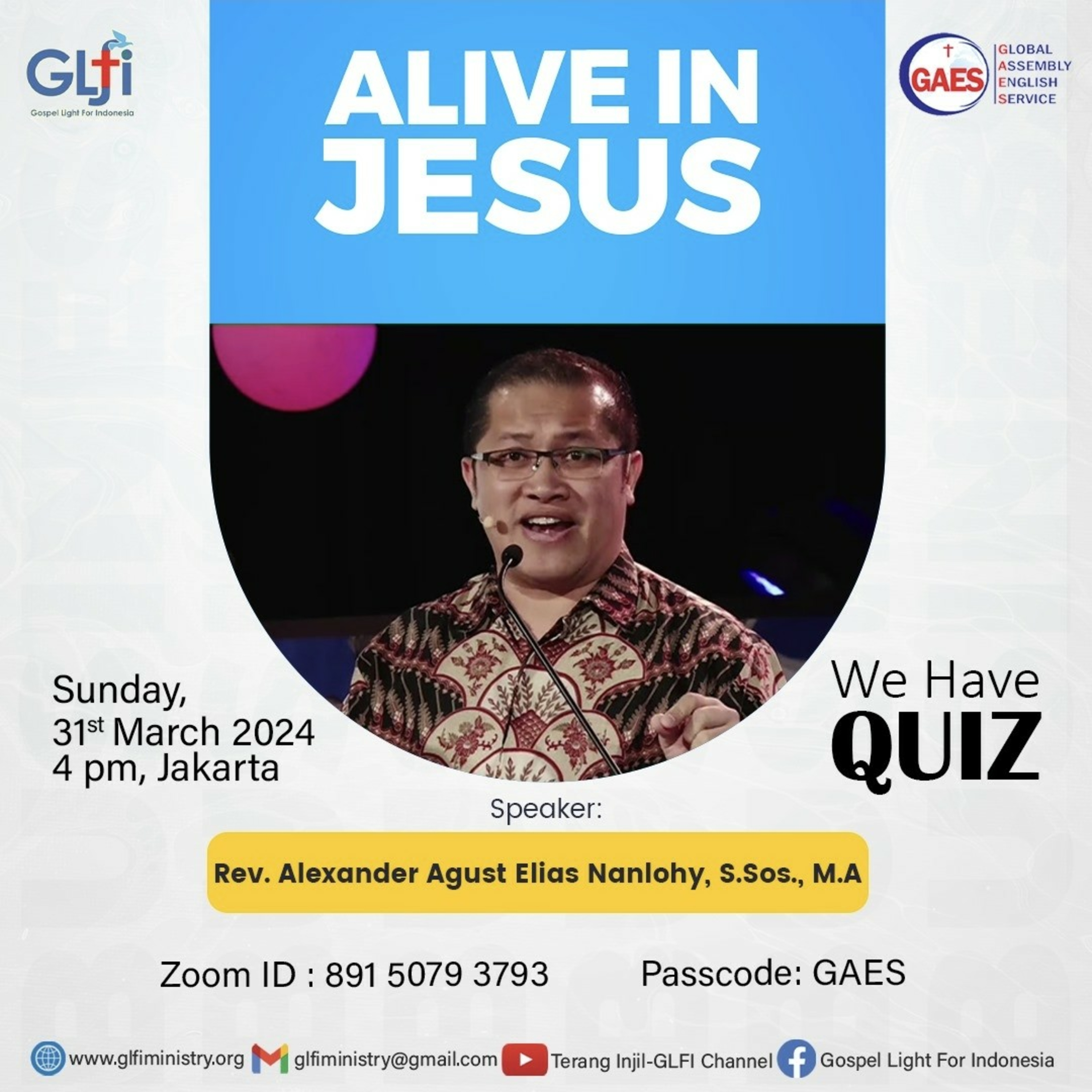 ALIVE IN JESUS - ENGLISH SERVICE - MATIUS 28:1-20 episode artwork