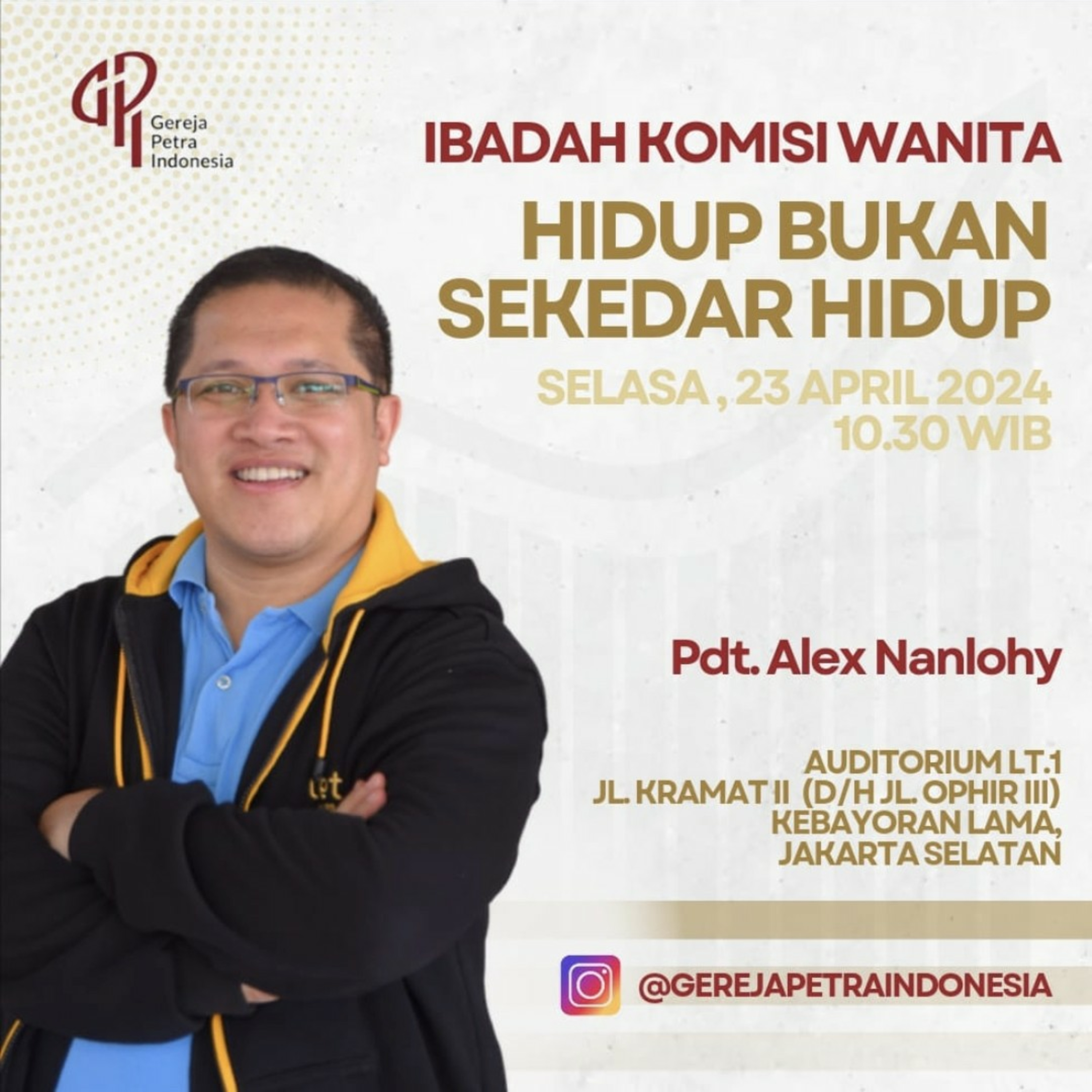 HIDUP BUKAN SEKADAR HIDUP - YOHANES 10:10-11 episode artwork