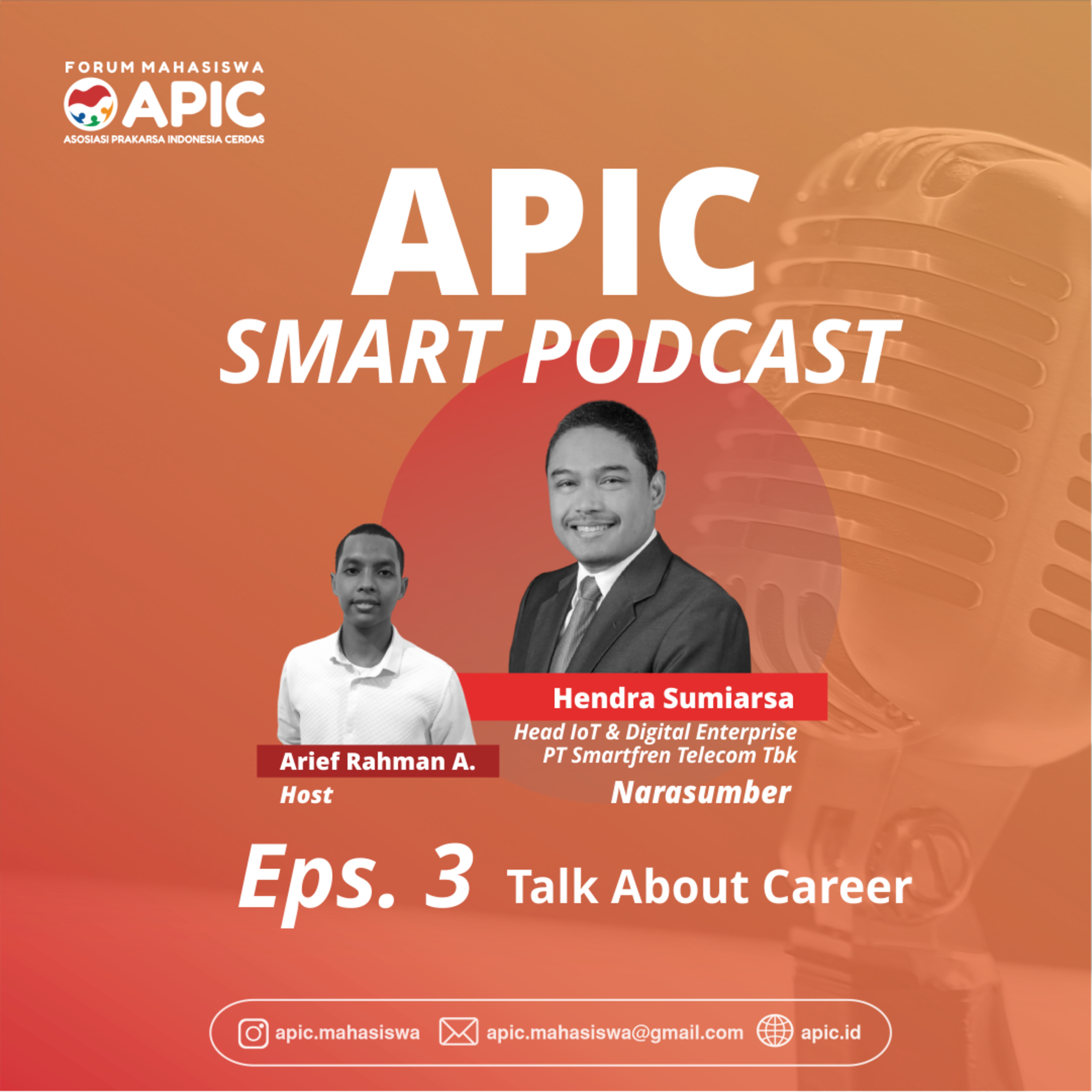 APIC TALK #3 : Let's Talk About Career episode artwork