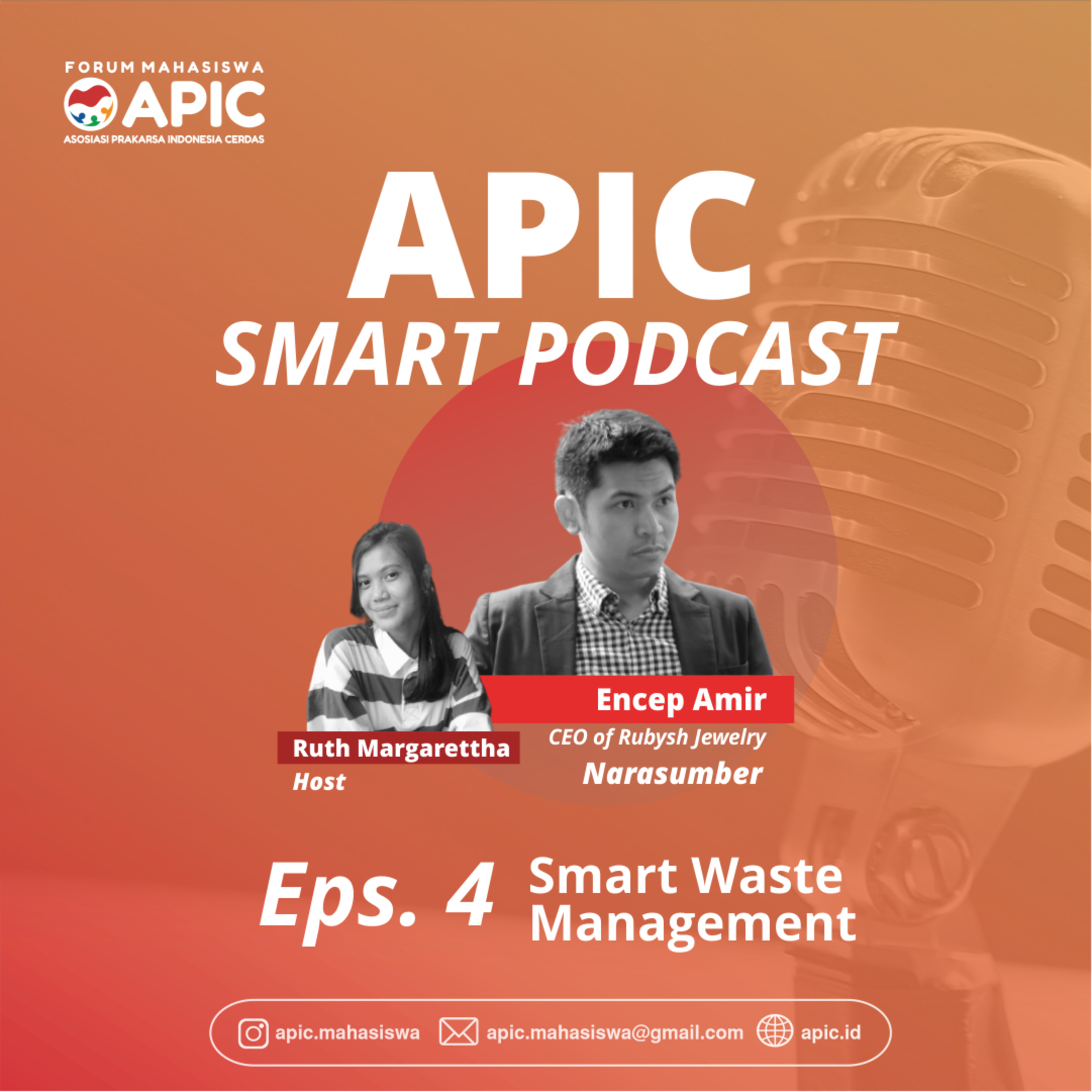 APIC TALK #4 : Smart Waste Management Innovation, Turning Rubbish into Money! episode artwork