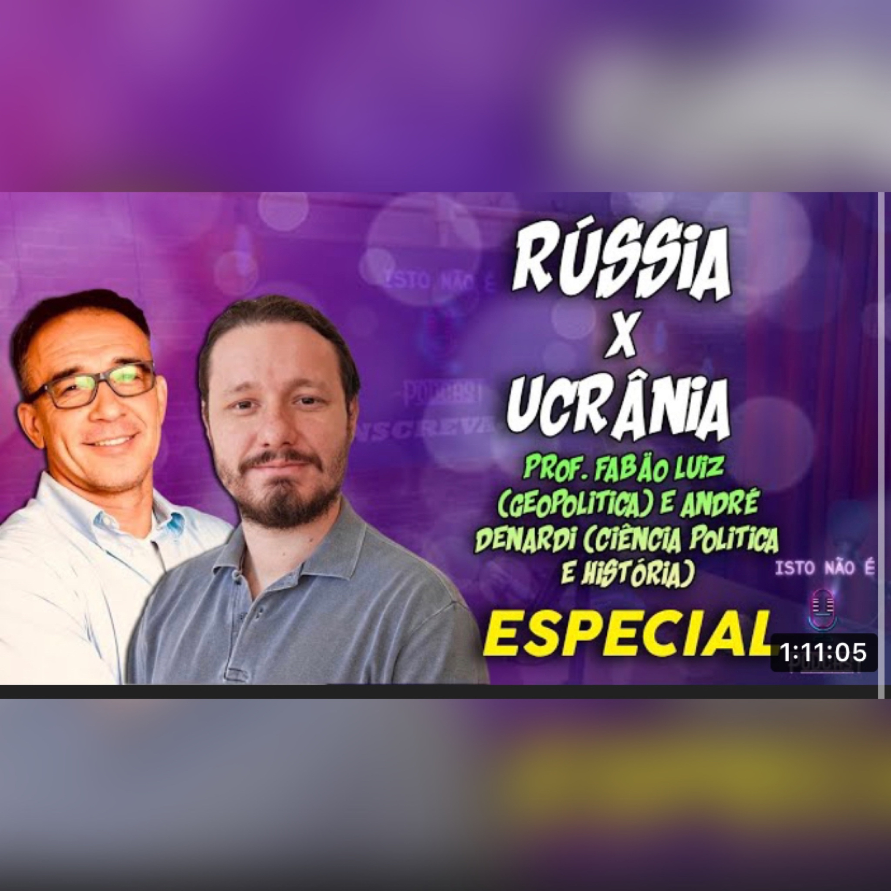 RÚSSIA X UCRÂNIA - ESPECIAL - Isto Não É episode artwork