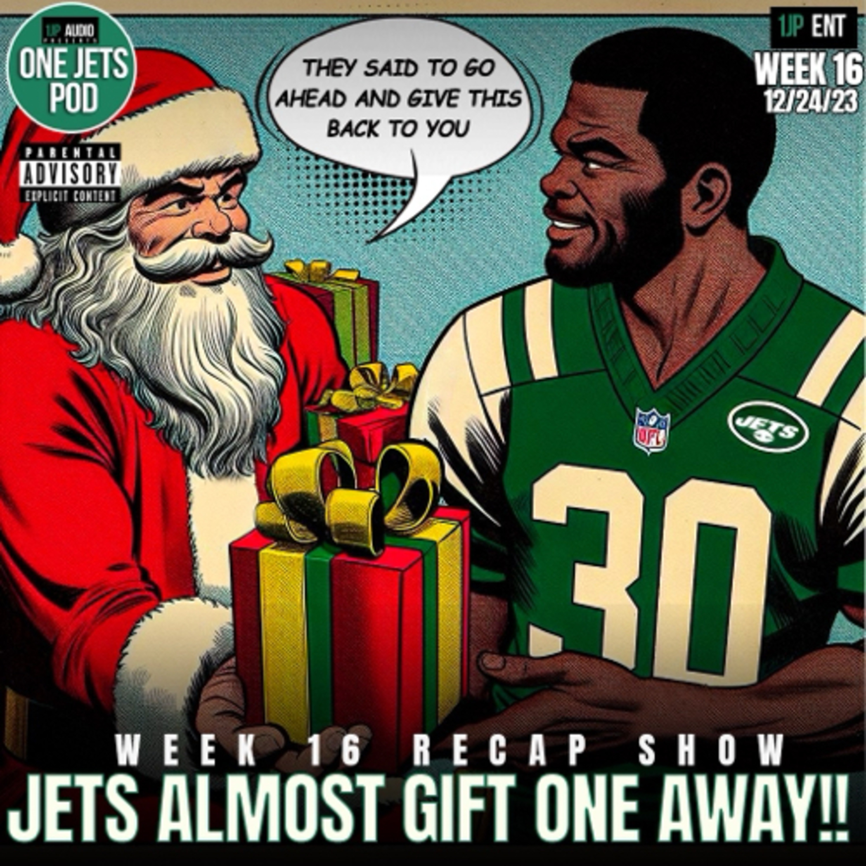 1JP: JETS ALMOST GIFT ONE AWAY! WEEK 16 RECAPS SHOW. 