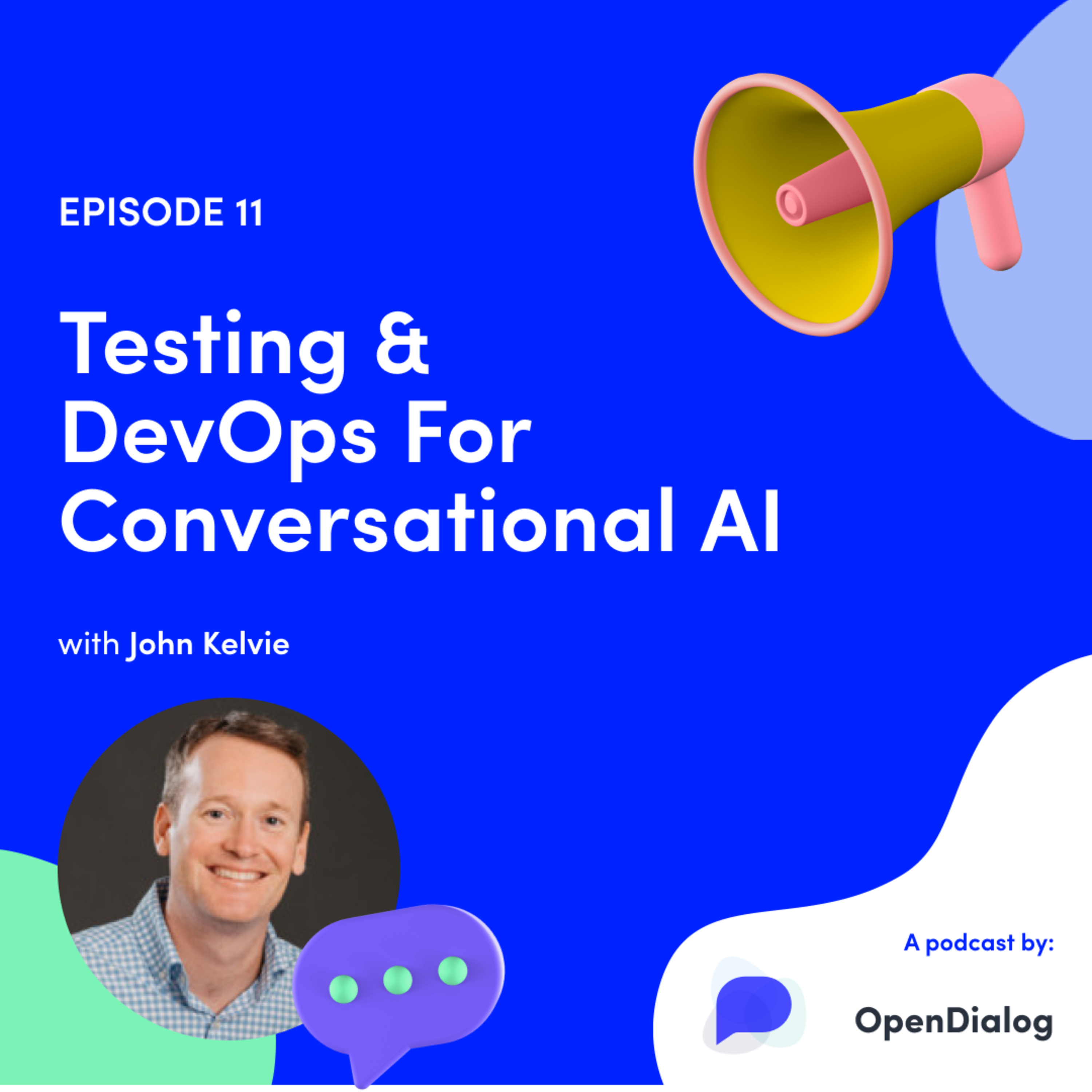 Episode 11 - Testing & DevOps For Conversational AI episode artwork