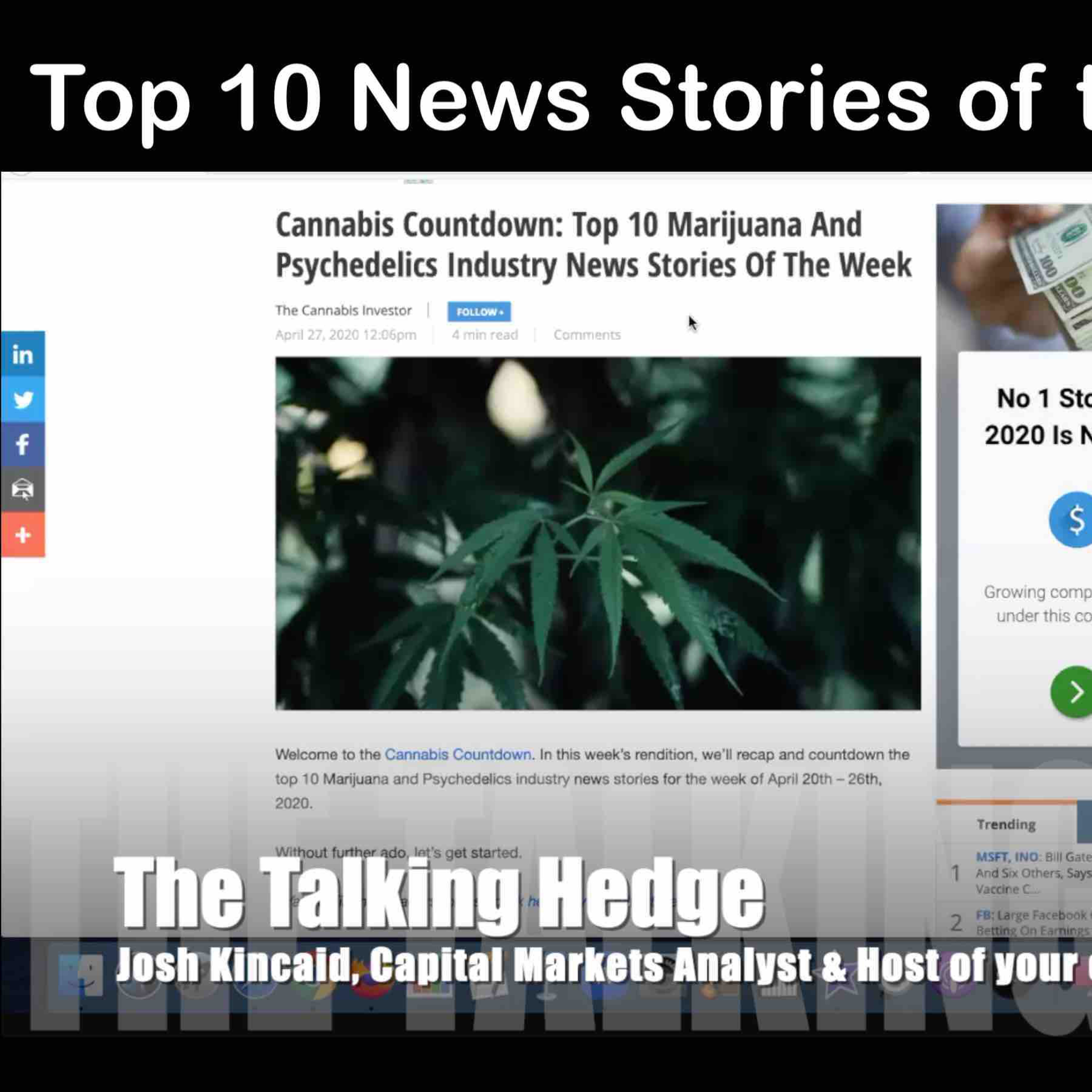 Top 10 News Stories Of The Week April 27 2020 Audio Length 04 20