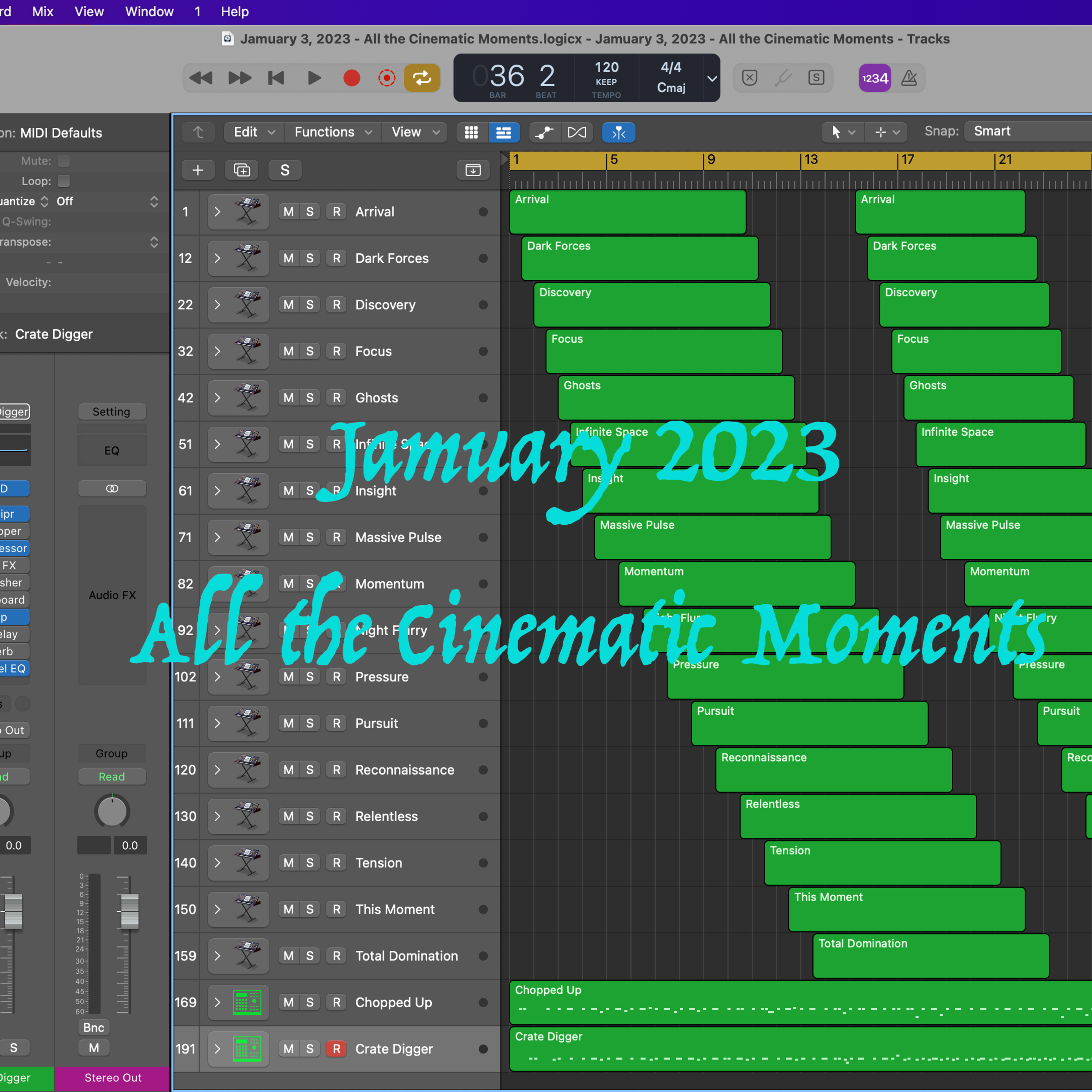 Jamuary 3, 2023 - All the Cinematic Moments episode artwork
