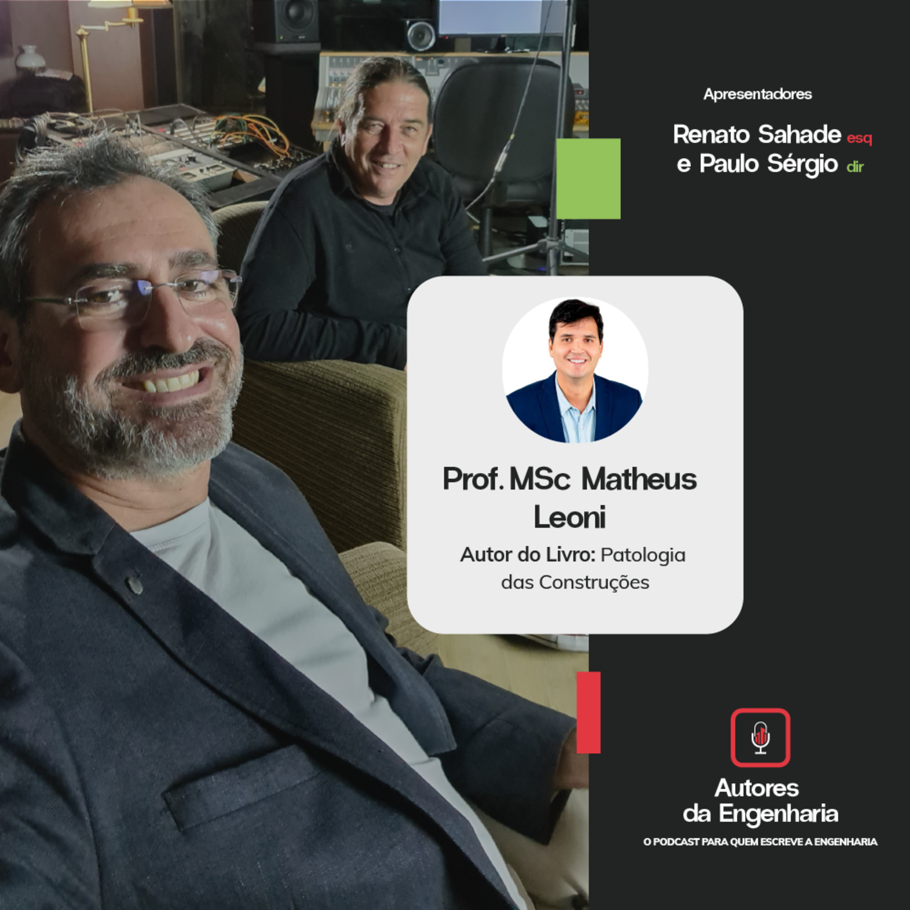 Autores da Engenharia - Ep. 16 - Prof. MSc. Matheus Leoni  episode artwork