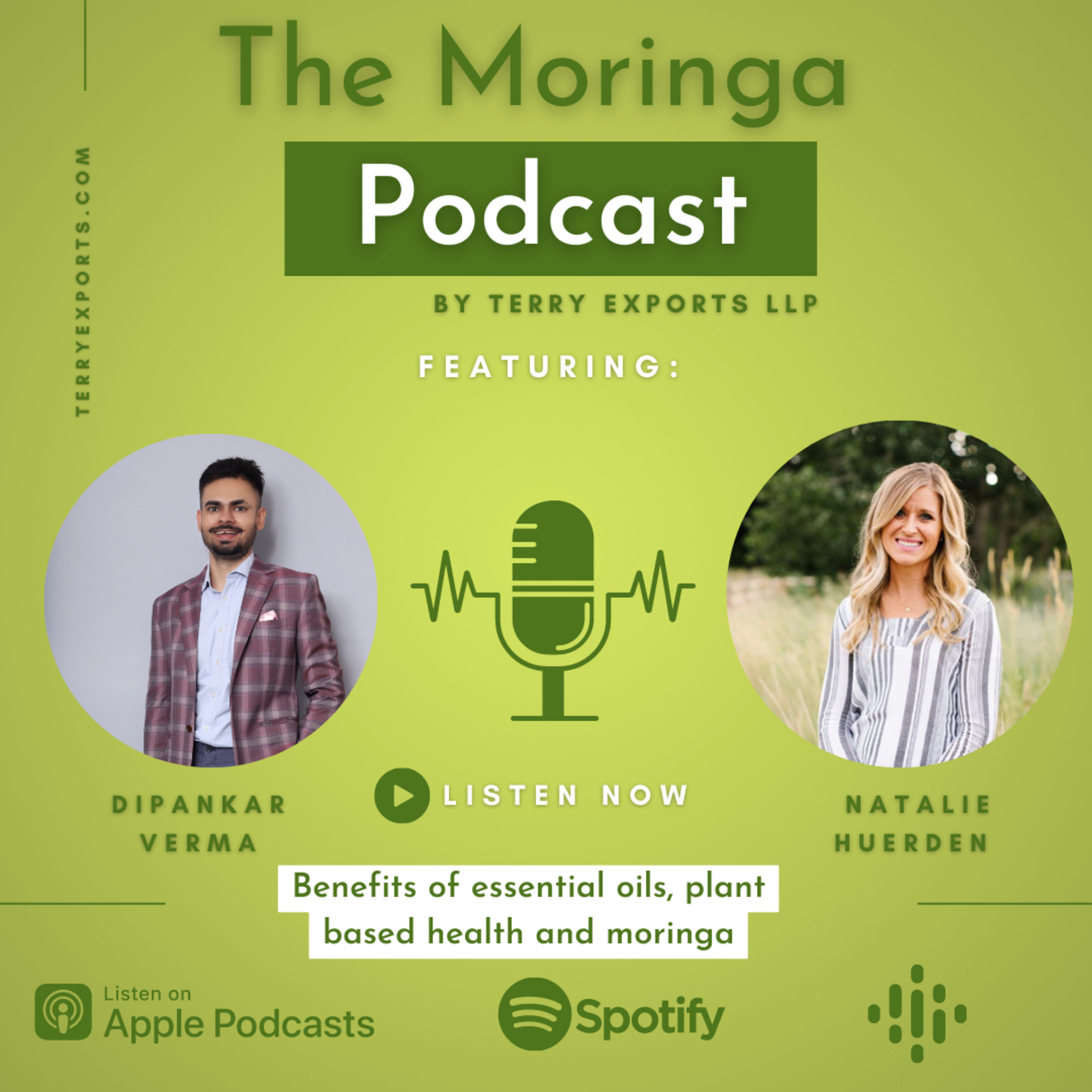 Plant based health and essential oils benefits by certified wellness coach - Natalie Duerden episode artwork