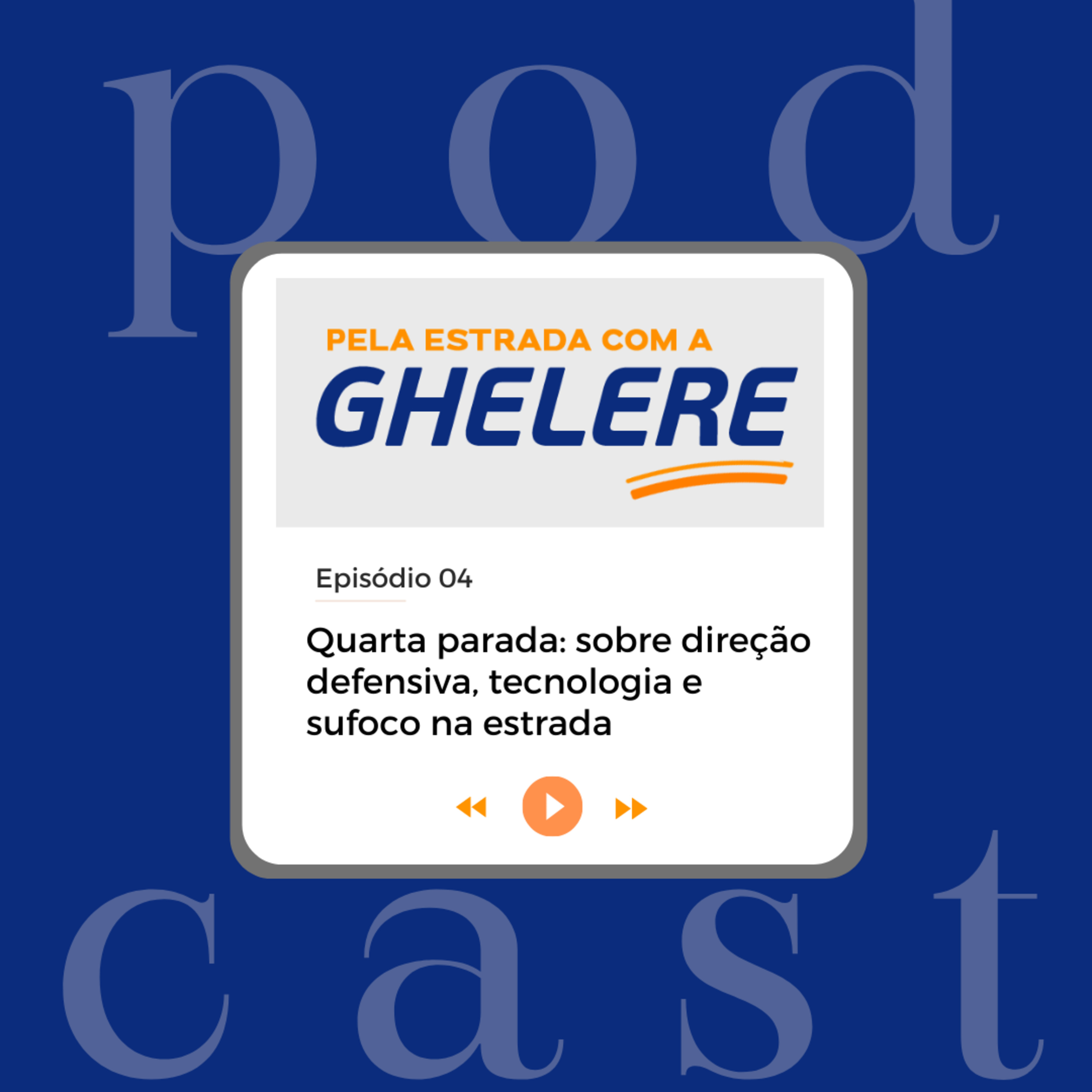 Pela estrada com a Ghelere
