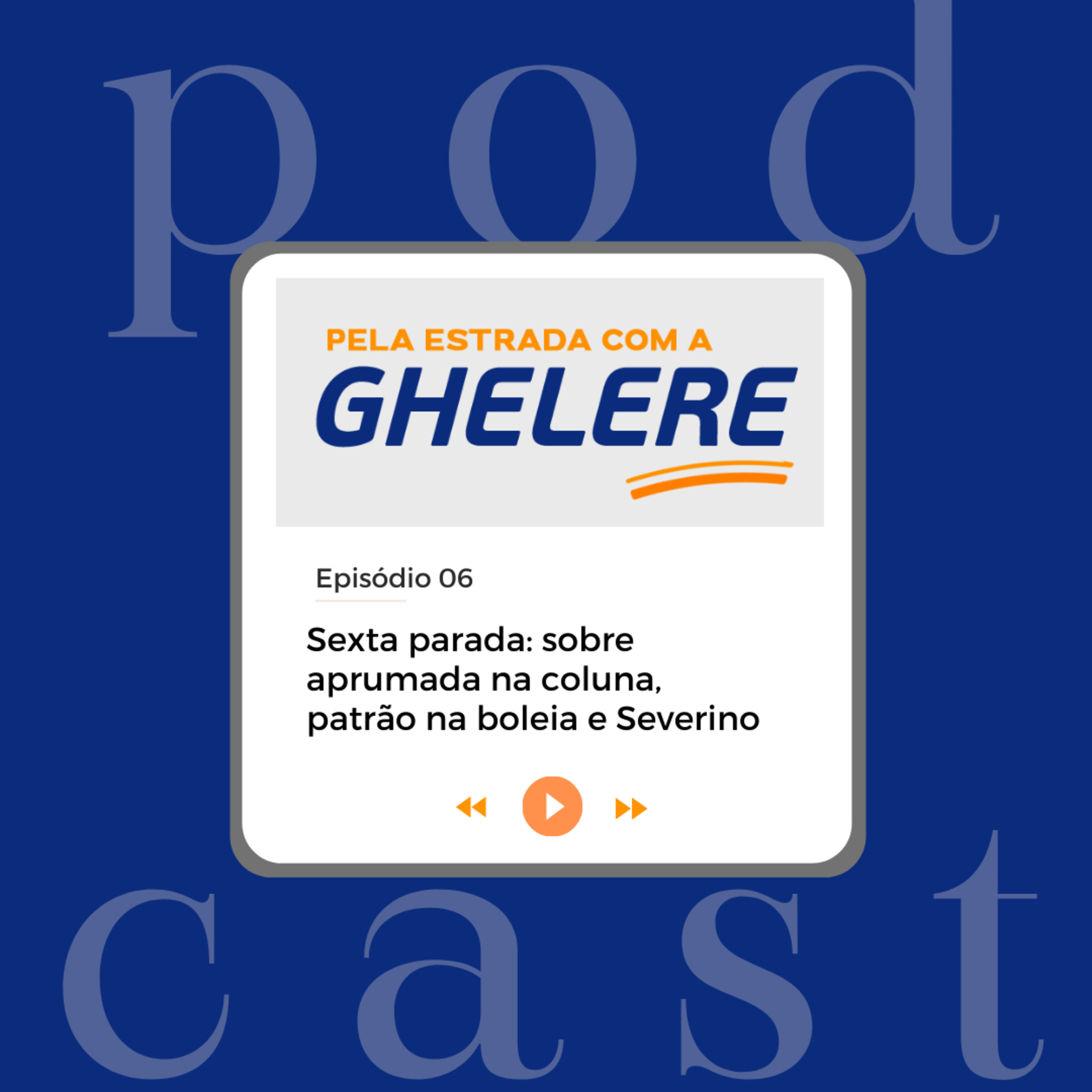 Pela estrada com a Ghelere