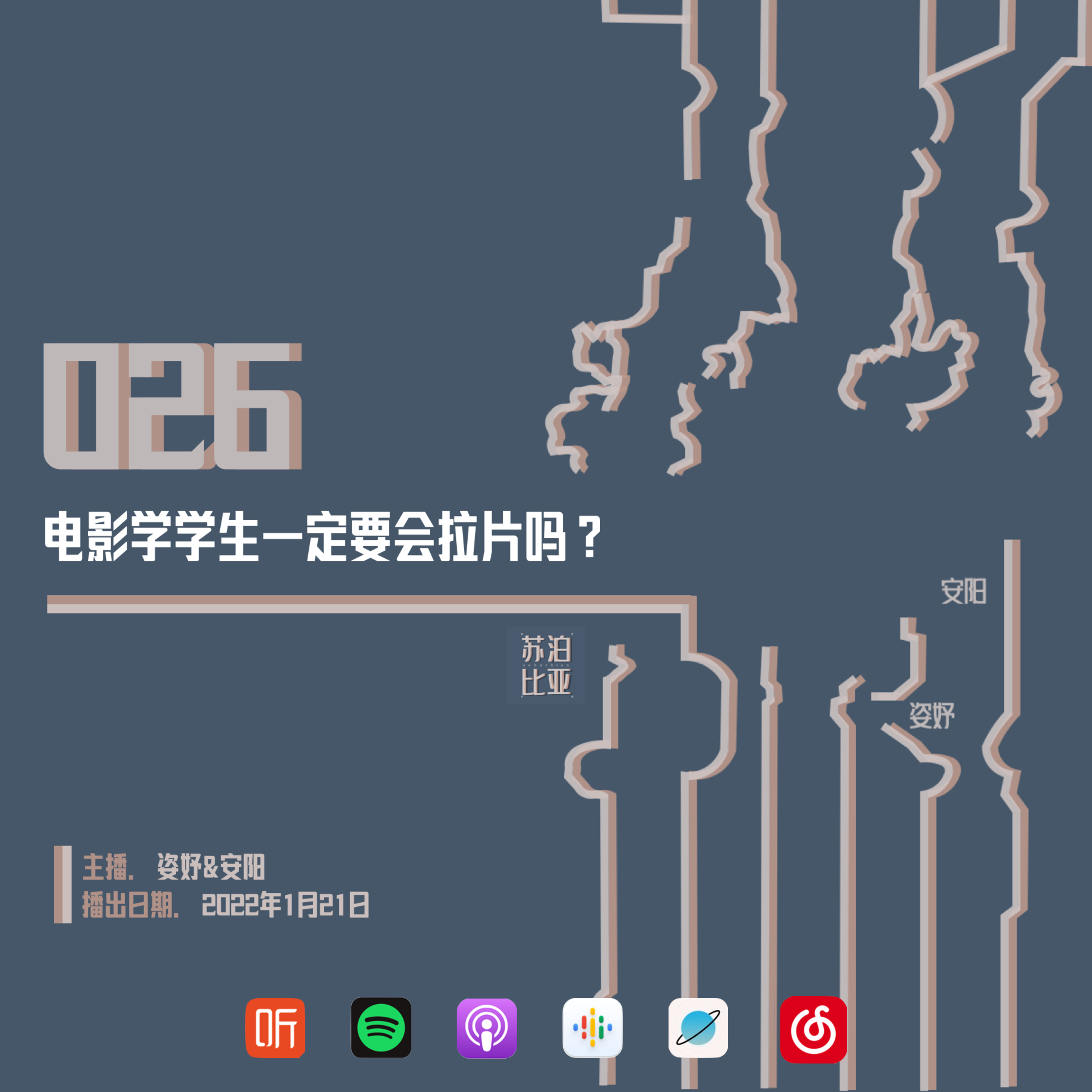 cover of episode 026. 电影学学生一定要会拉片吗？