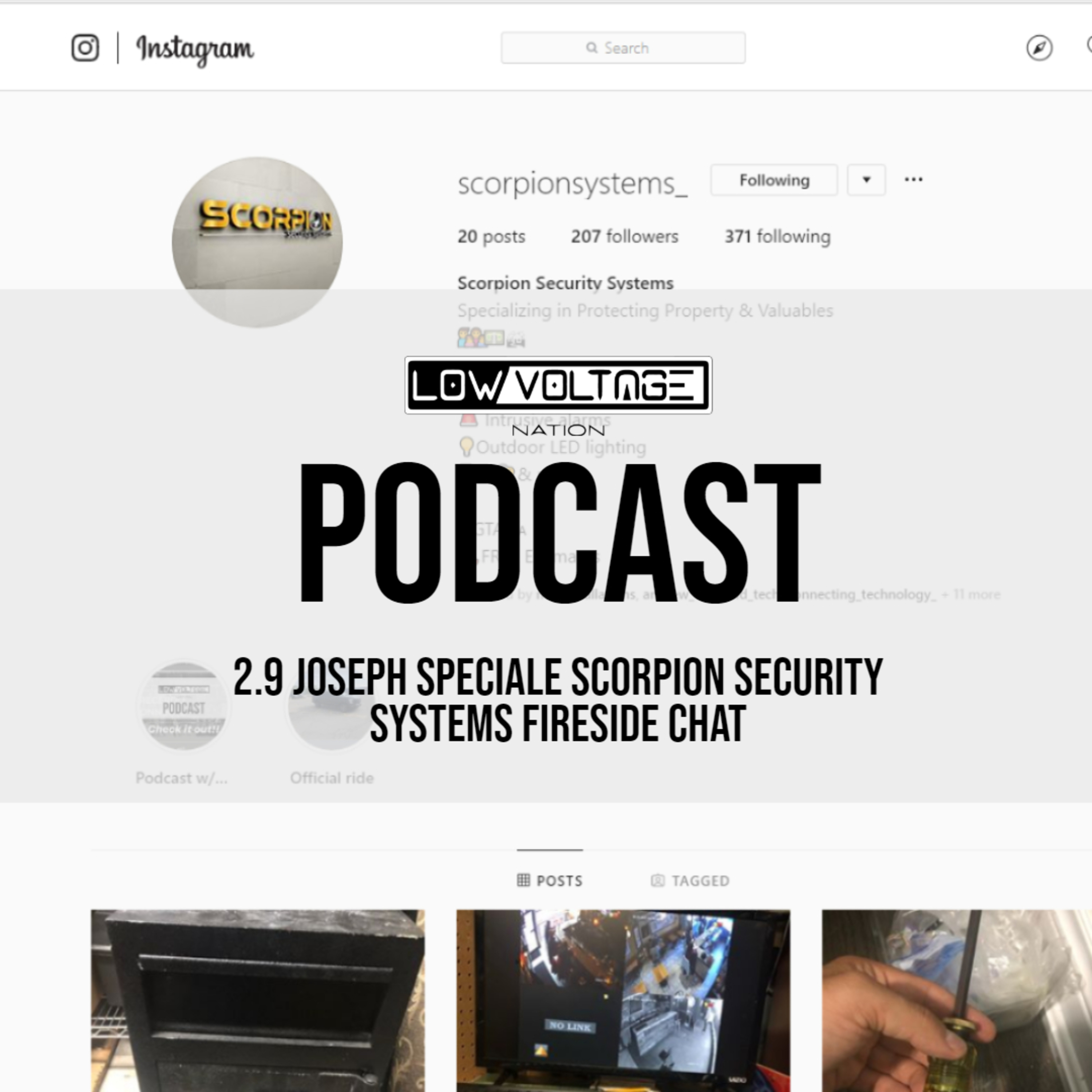 2.9 Joseph Speciale Scorpion Security Systems Fireside Chat episode artwork