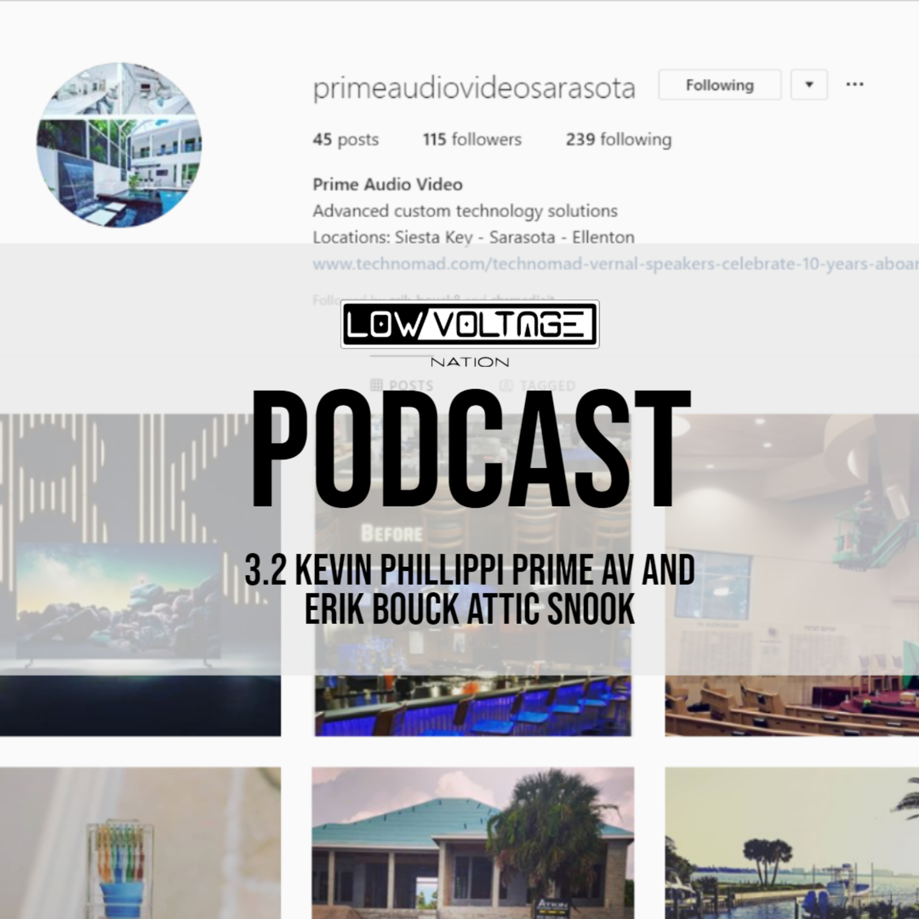 3.2 Kevin Phillippi Prime AV and Erik Bouck Attic Snook episode artwork
