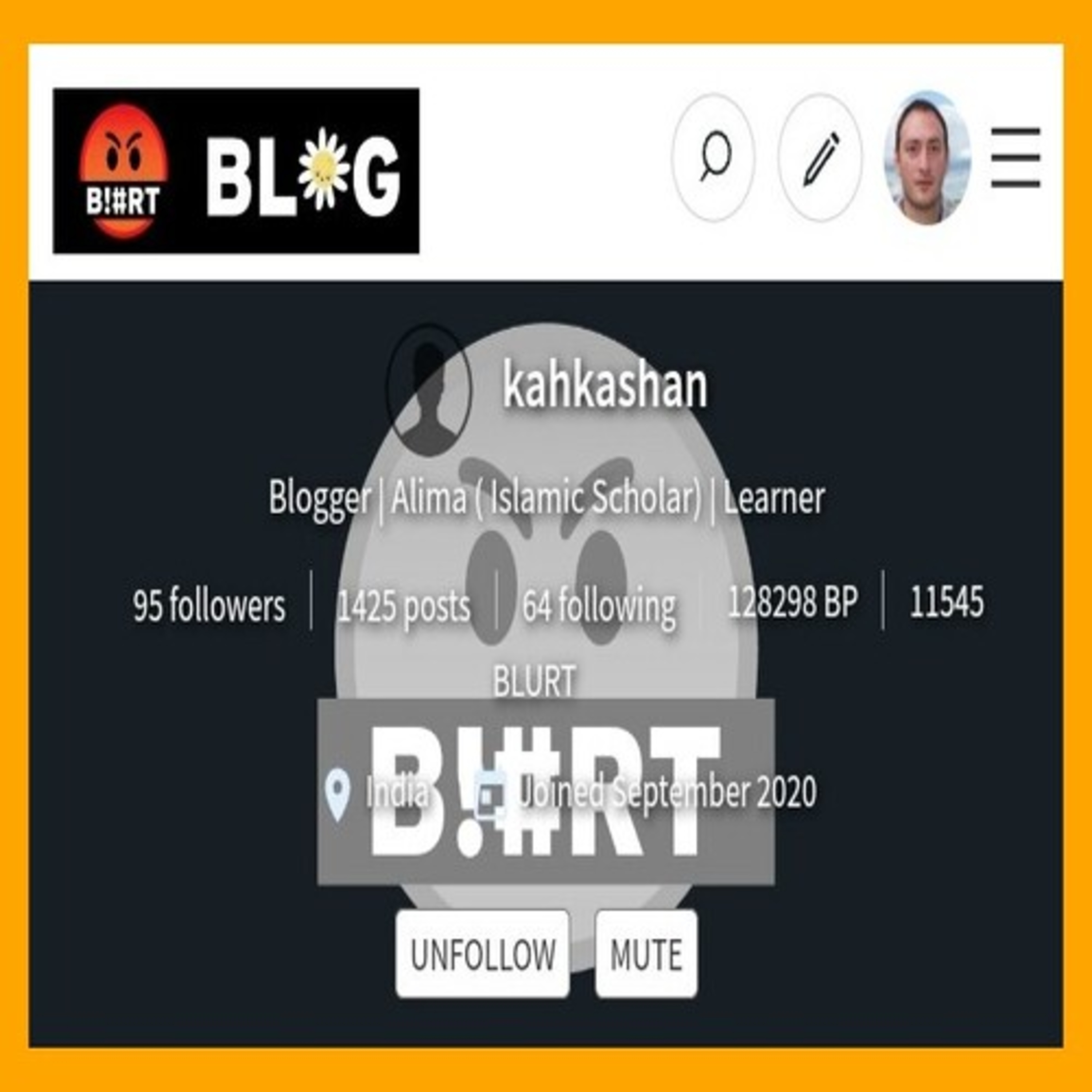 The Blurtconnect Spotlight - @kahkashanrkploy episode artwork