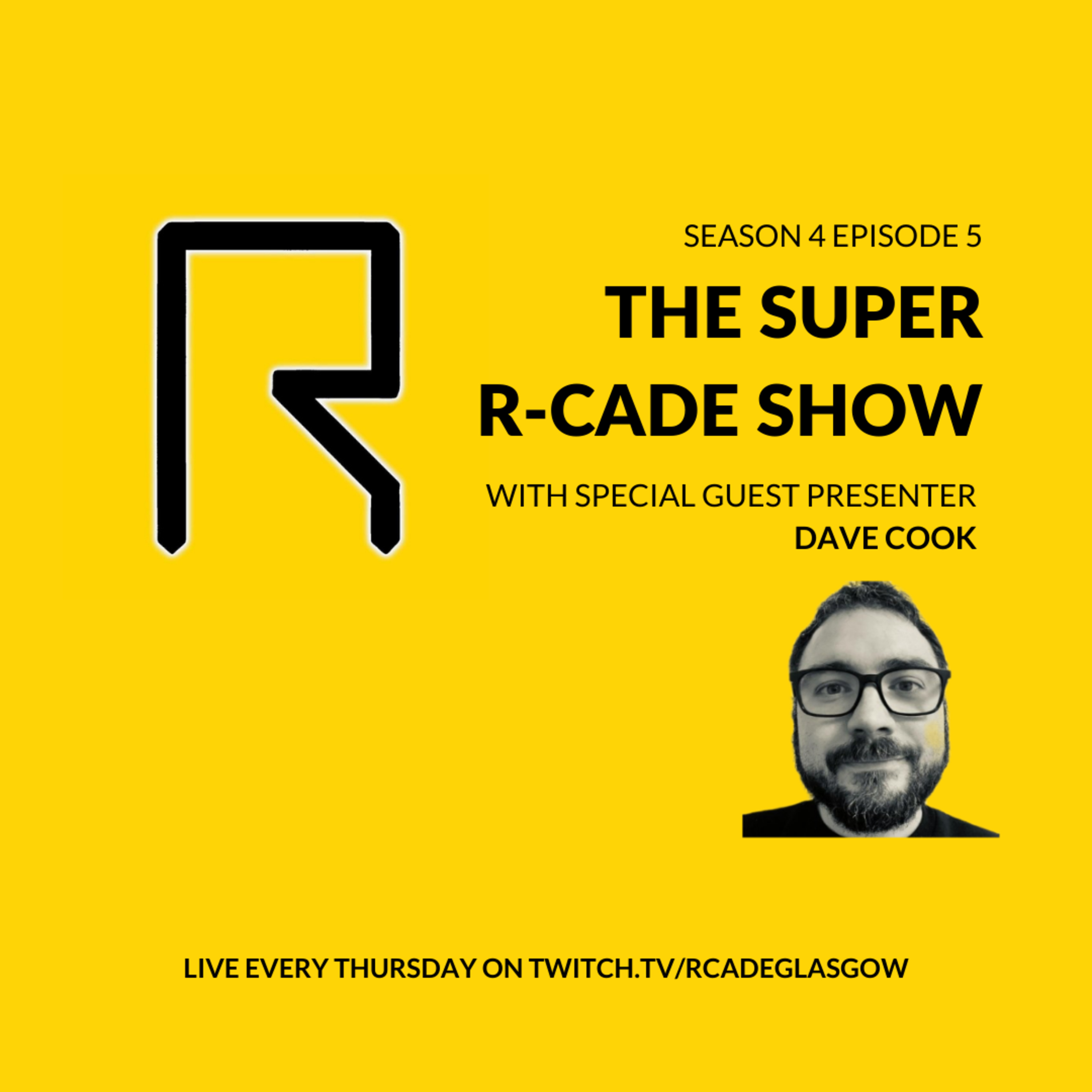 This is where Suzie WHIPPED ME - The Super R-CADE Show with Dave Cook episode artwork