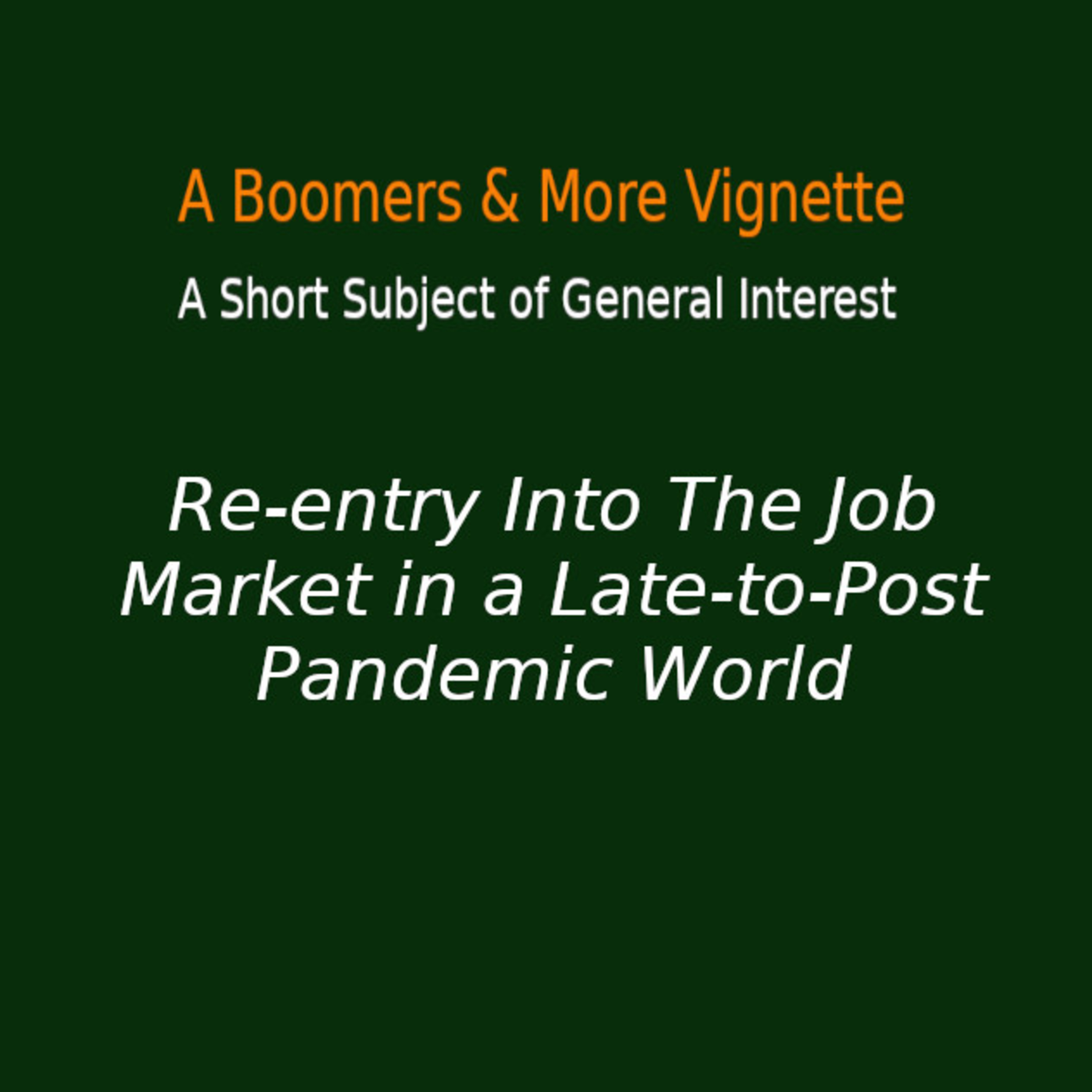 Boomers and More