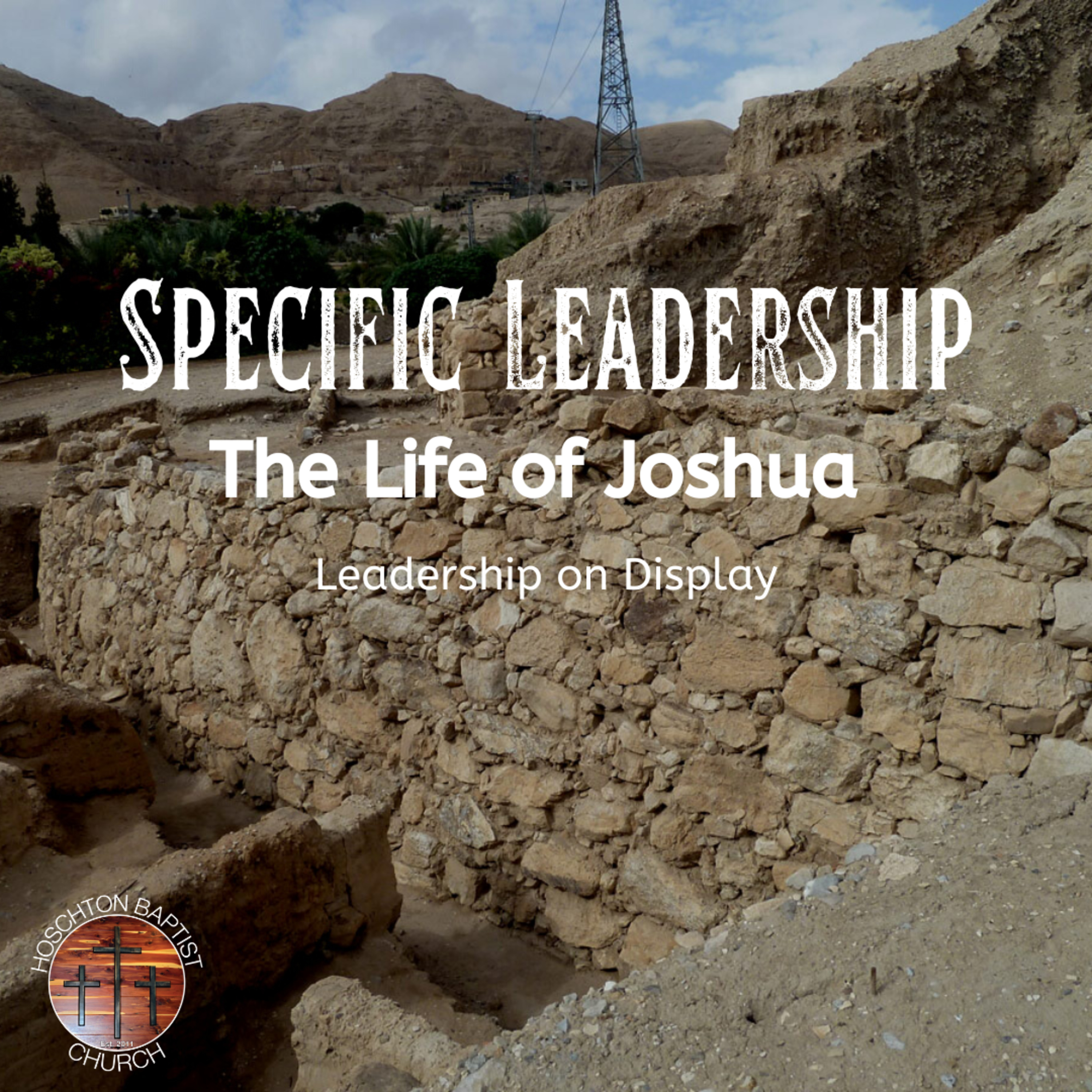 Specific Leadership Joshua 1:1-9 episode artwork