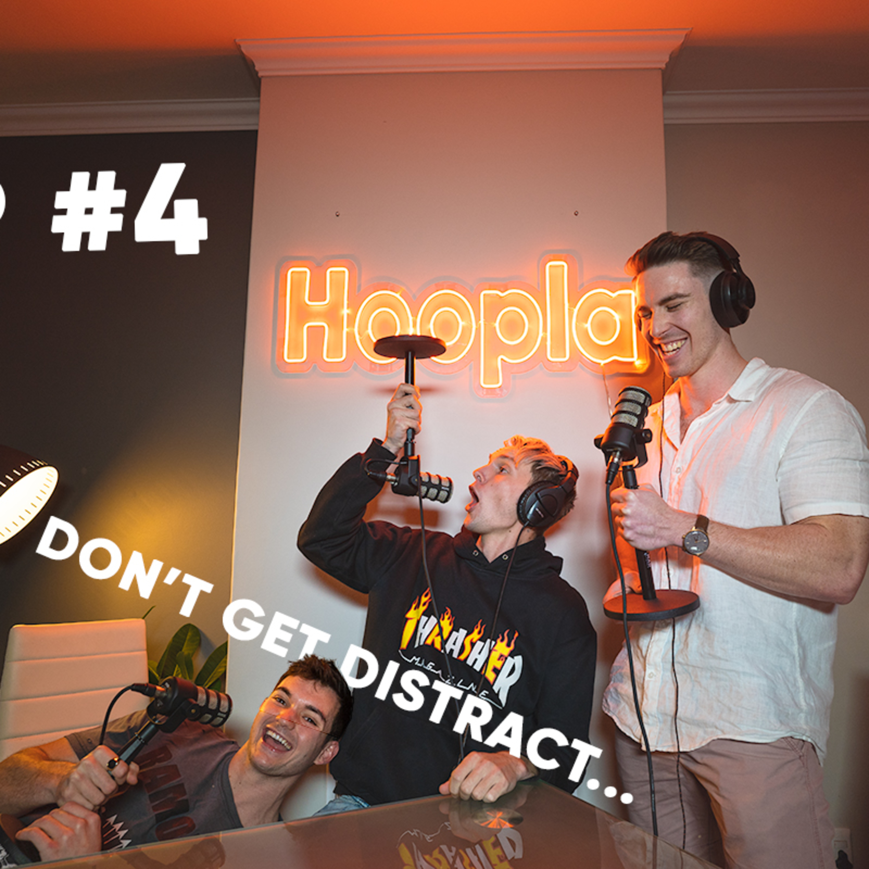The Hoopla Show Episode #4 - Don't get distract... (What you can learn when you're not learning) episode artwork