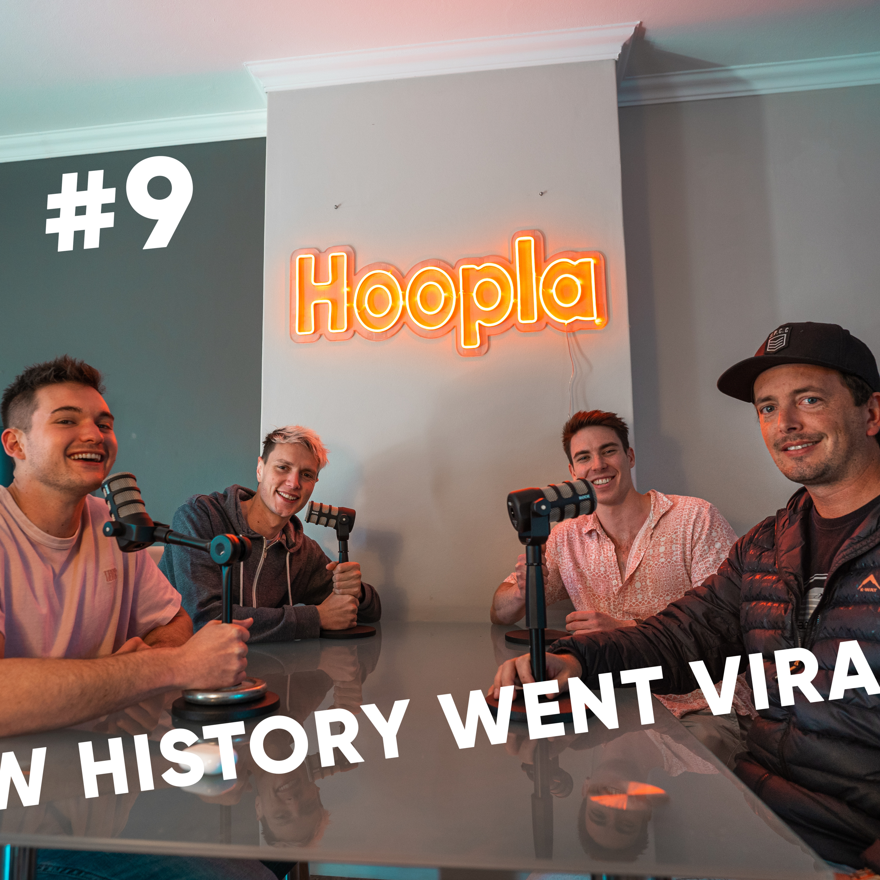 The Hoopla Show Episode #9 - How History Went Viral | Capturing historic moments in South Africa episode artwork