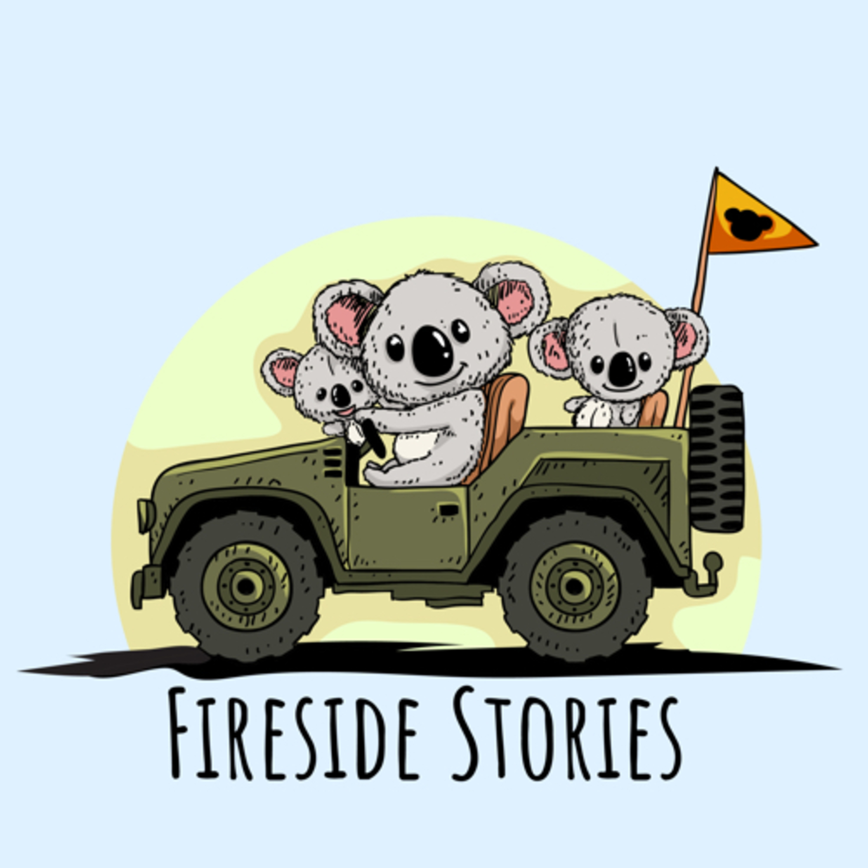 Fireside Stories- Road Trip Edition: Part 2- Episode 37: The Dead Sea Squirrels- Squirreled Away episode artwork