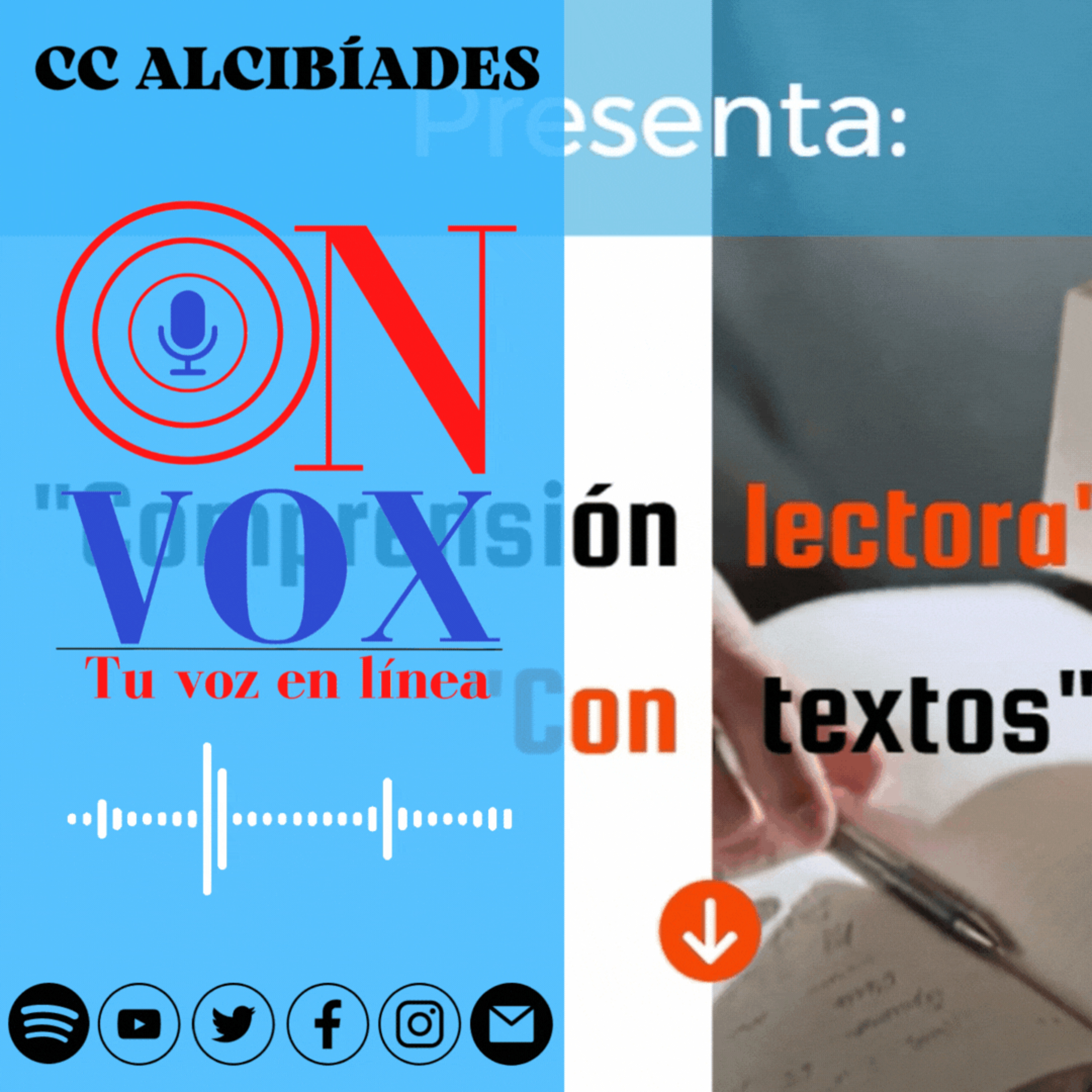 Portada de OnVox. Tu voz en línea.