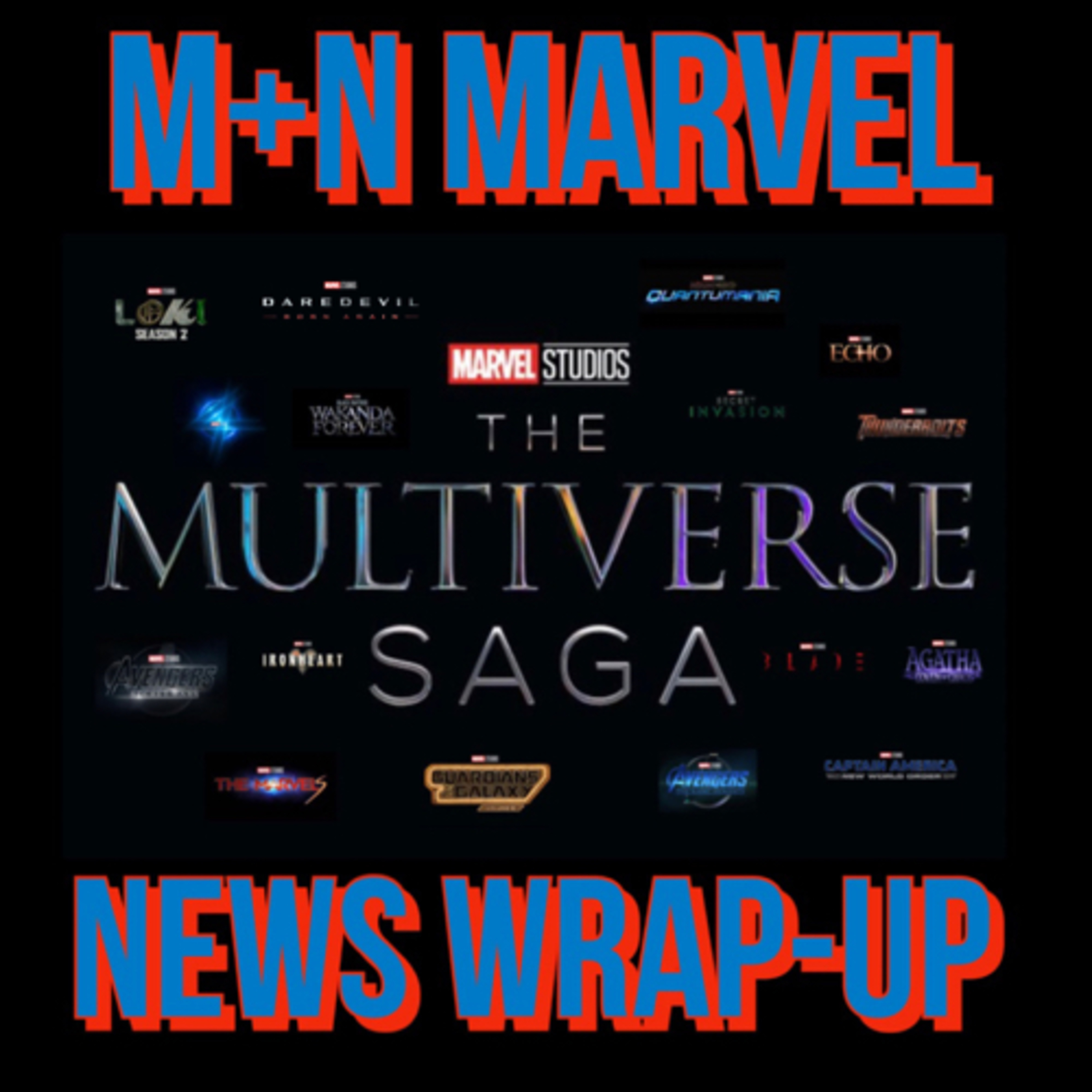 M+N Marvel News Wrap-up- July 26, 2022- Marvel Studios SDCC Panel episode artwork