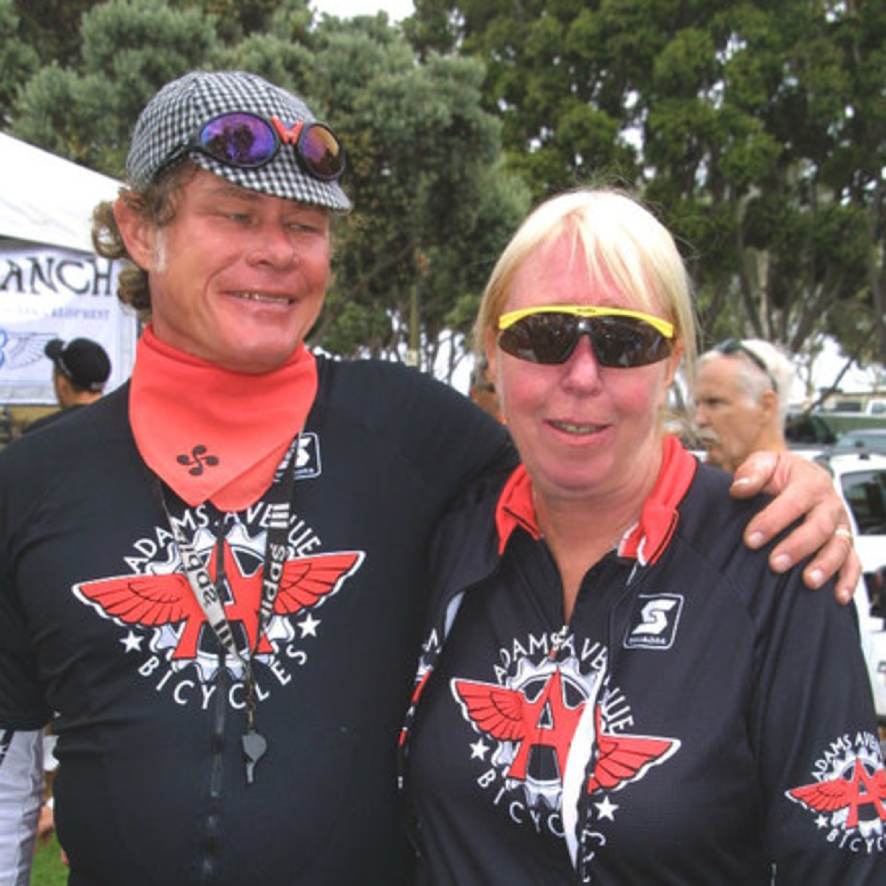 Joli and Ray Ramage, a couple of punksanistas