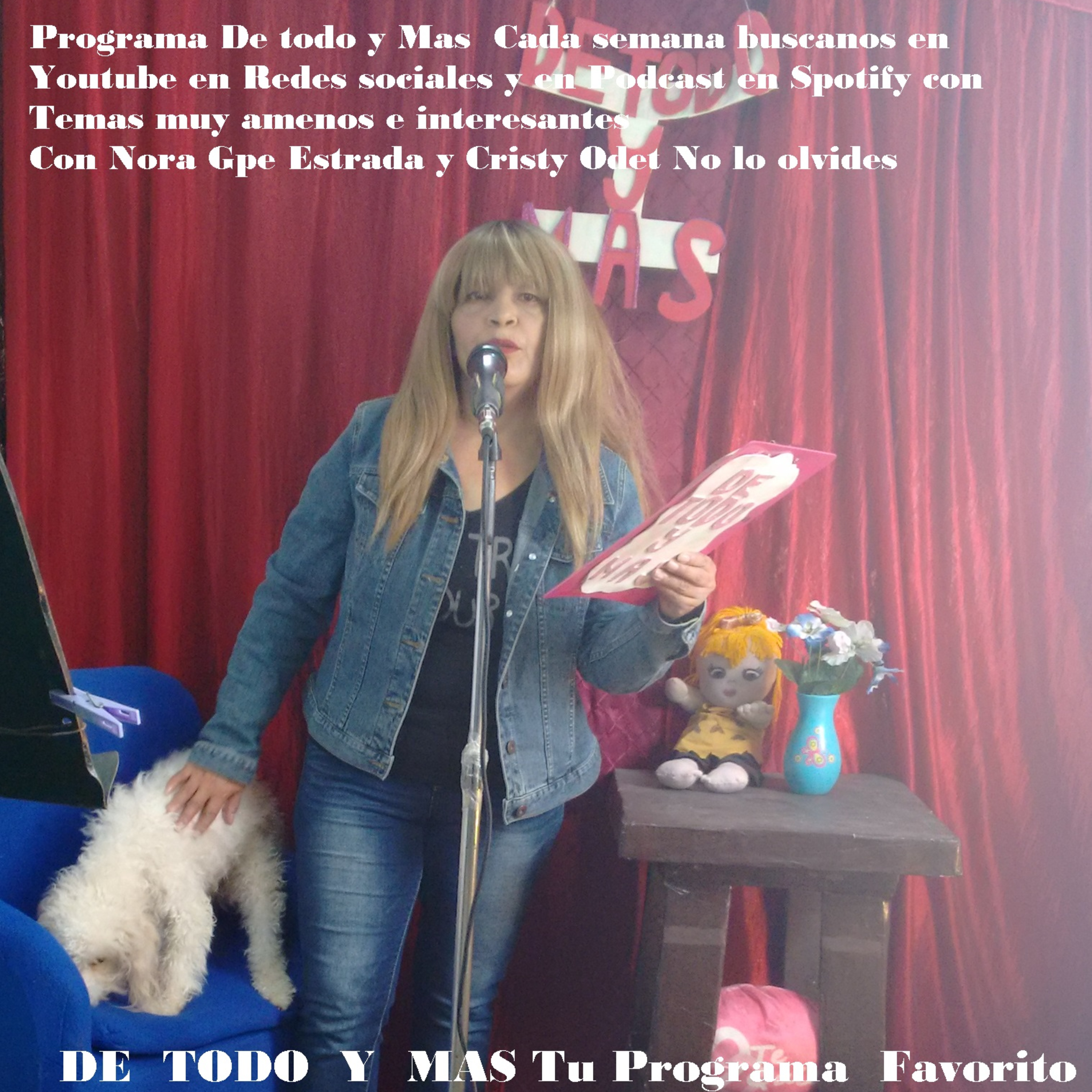 programa De todo y mas..Trayectorias artisticas,cultura y mucho mas solo aqui
