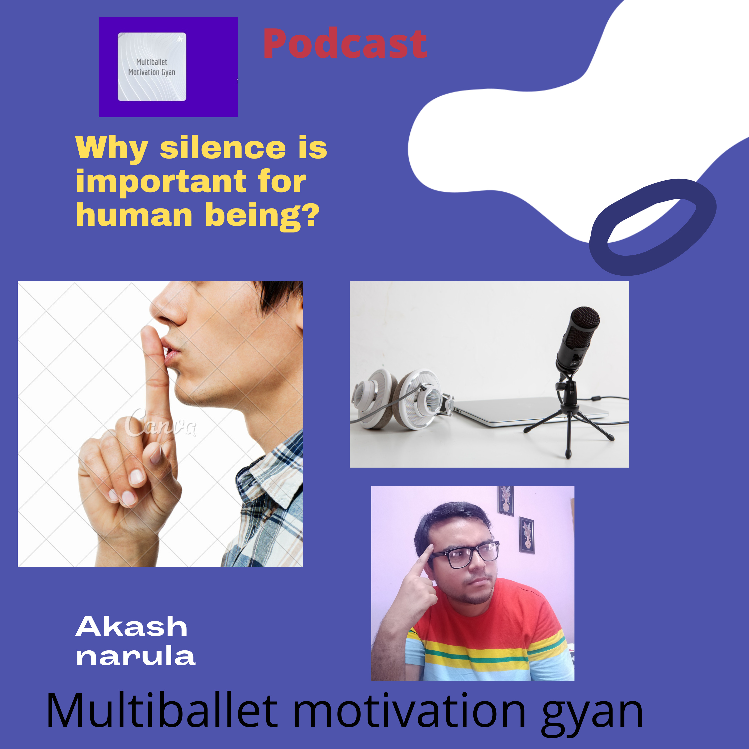 The power of silence , how silence can overcome painful thought . episode artwork