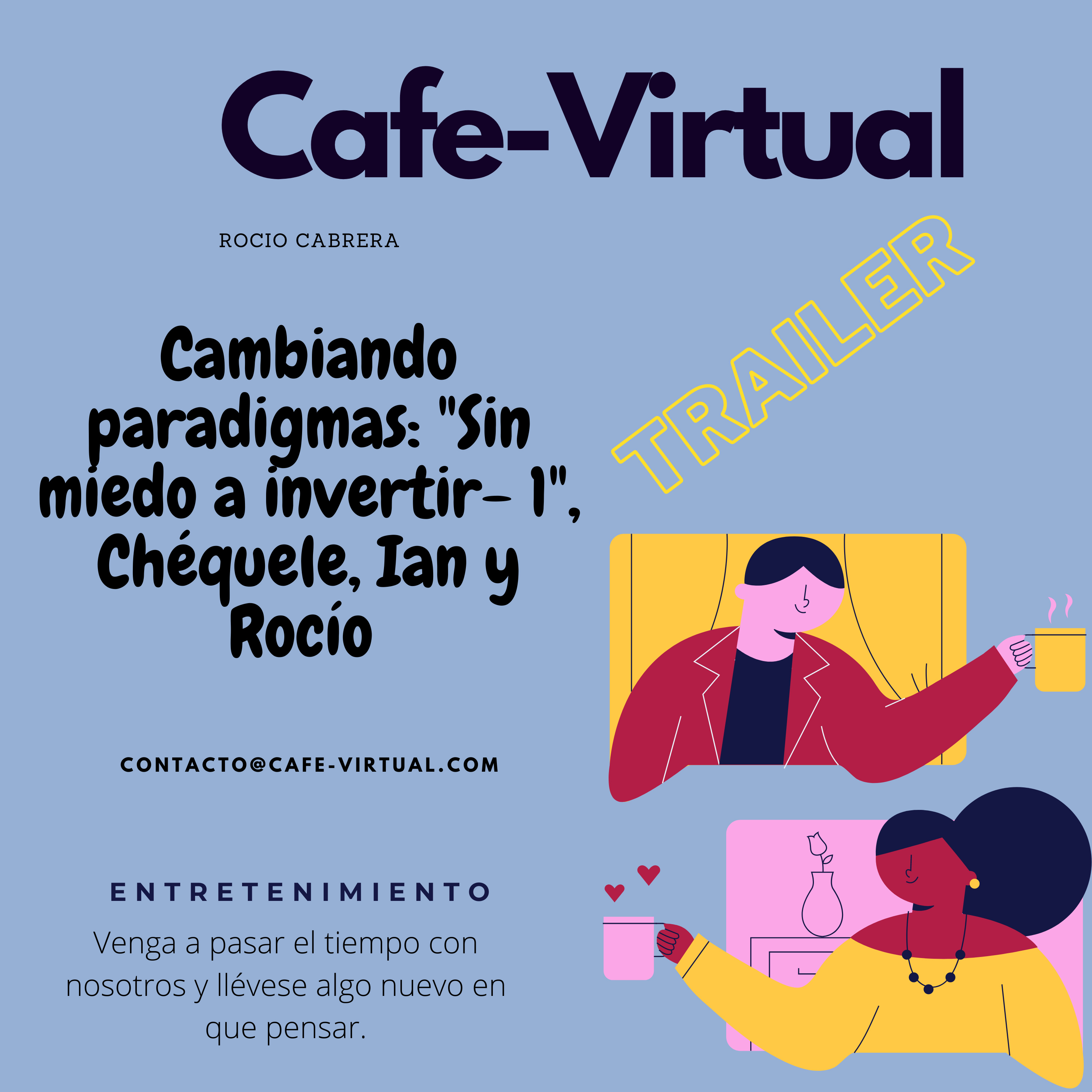 Café-Virtual con Rocio Cabrera