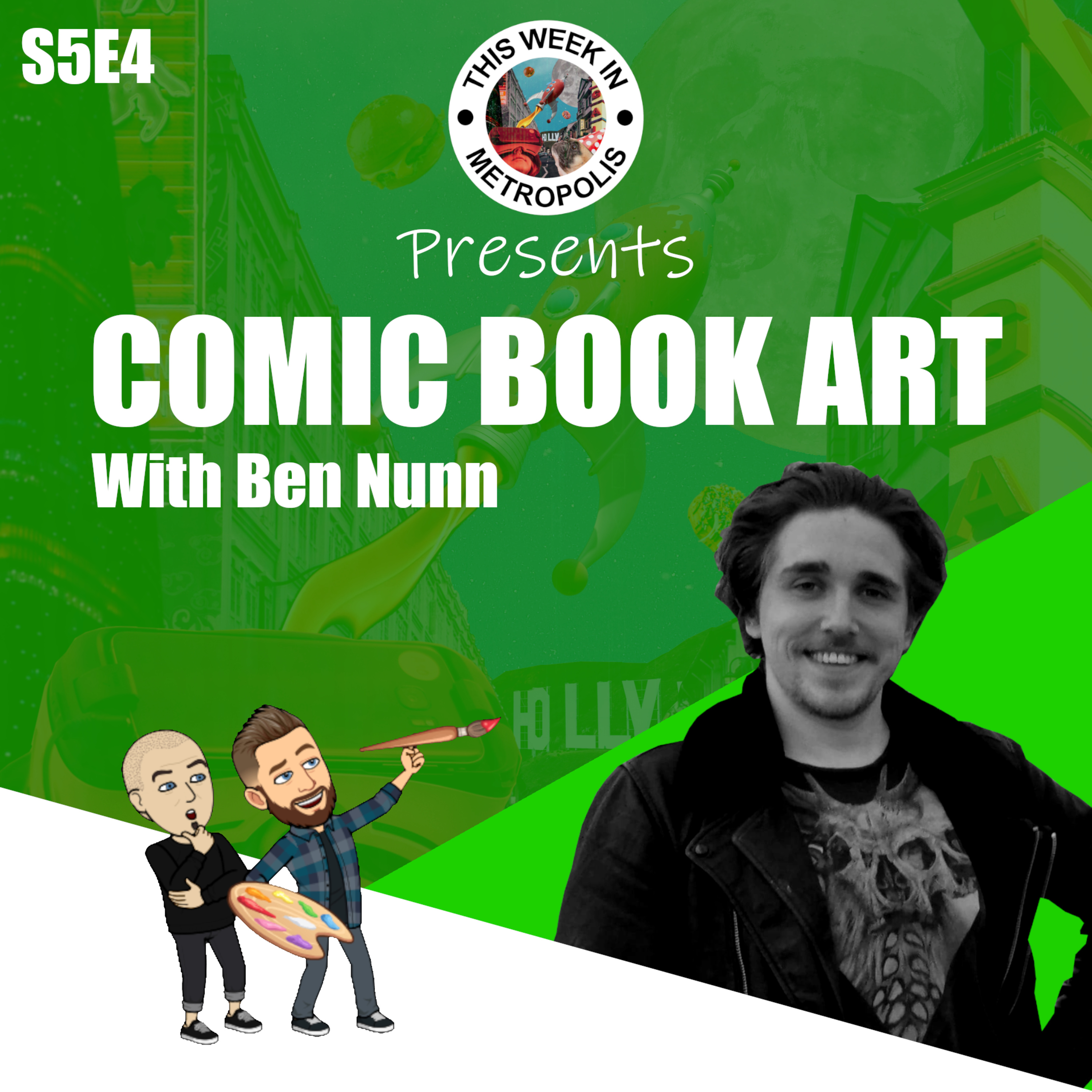 Comic Book Art With Ben Nunn episode artwork
