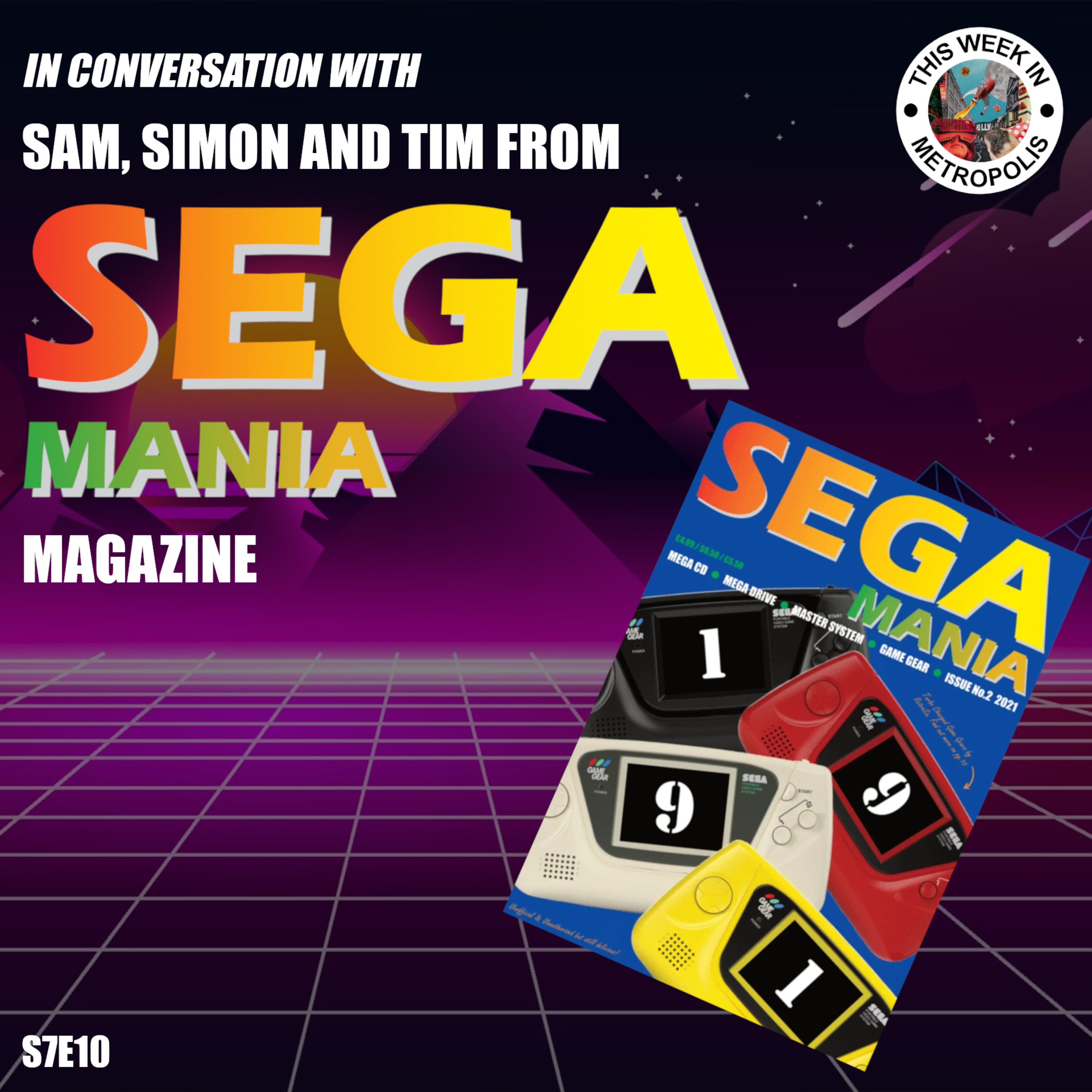 With Sega Mania Magazine episode artwork